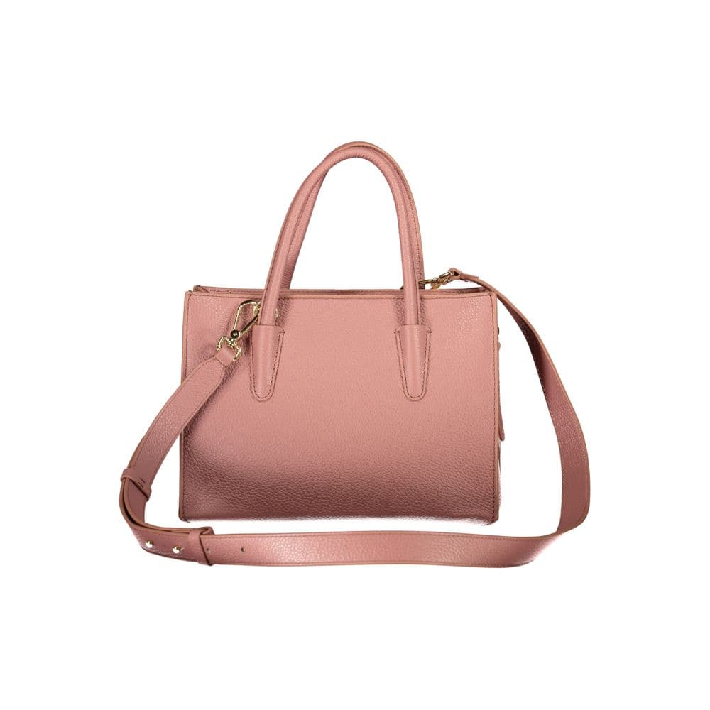 Coccinelle Pink Leather Handbag - 2