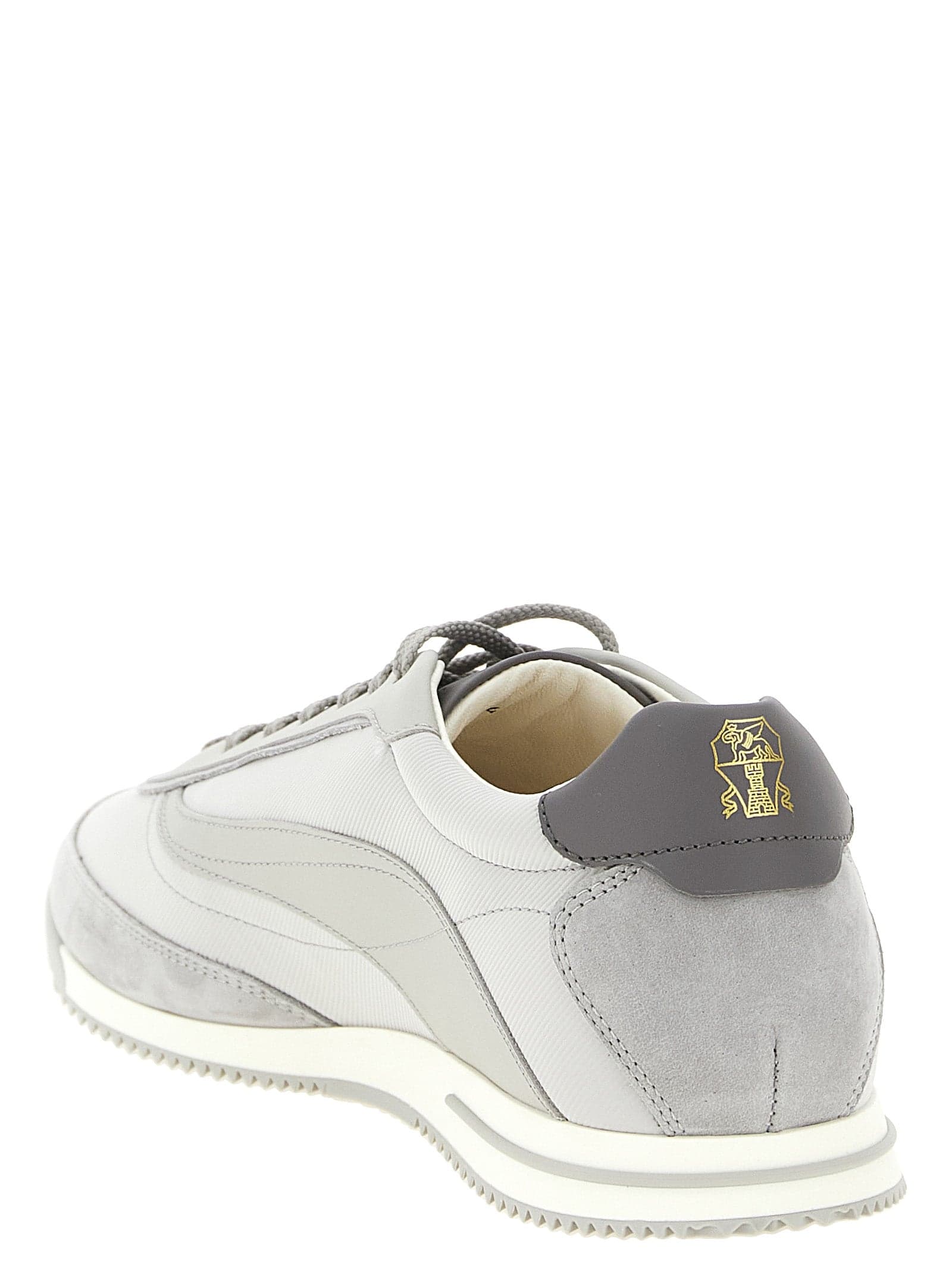 Brunello Cucinelli Gray Polyethylene Low Top Sneakers - 3