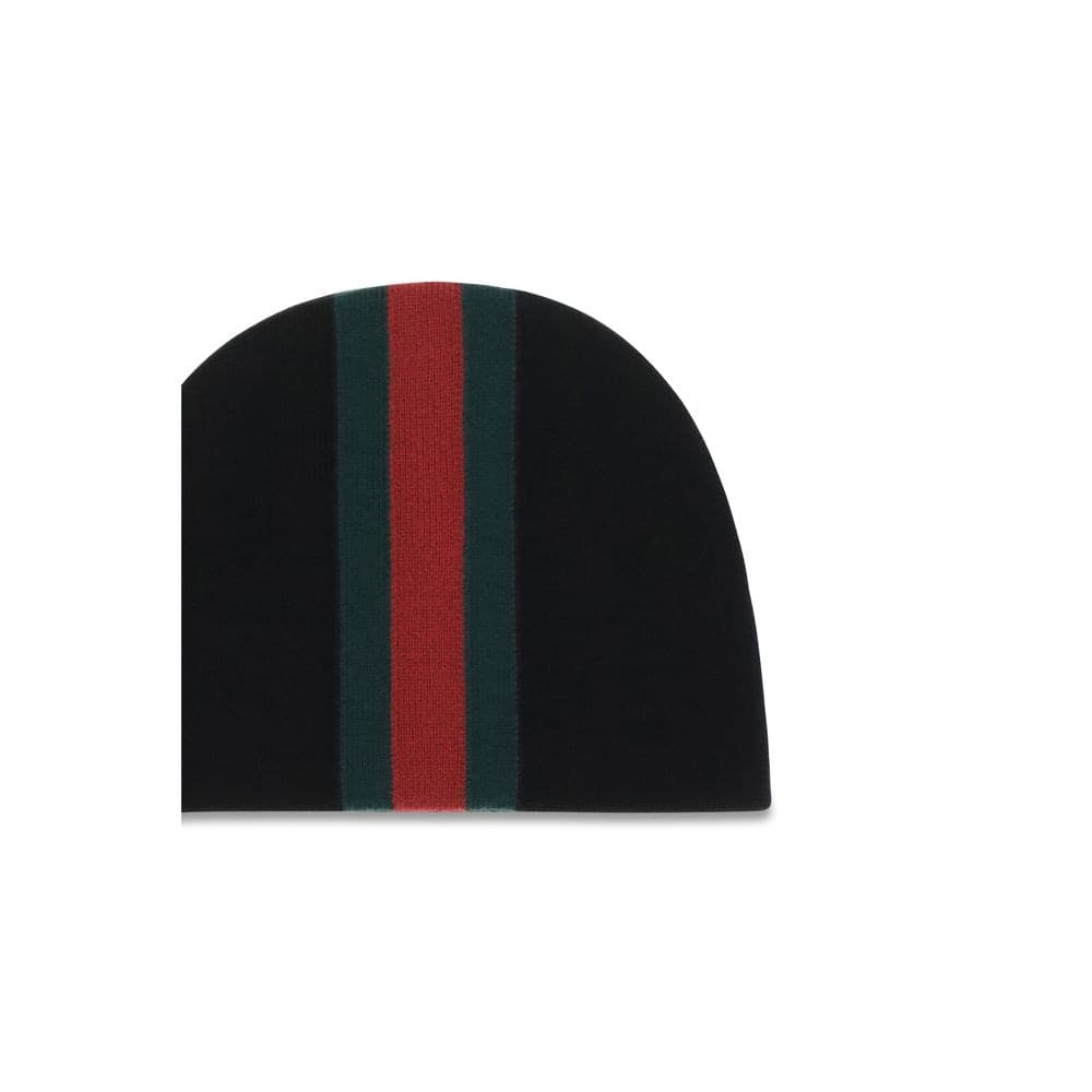 Gucci Black Wool Oves Aries Beanie - 3