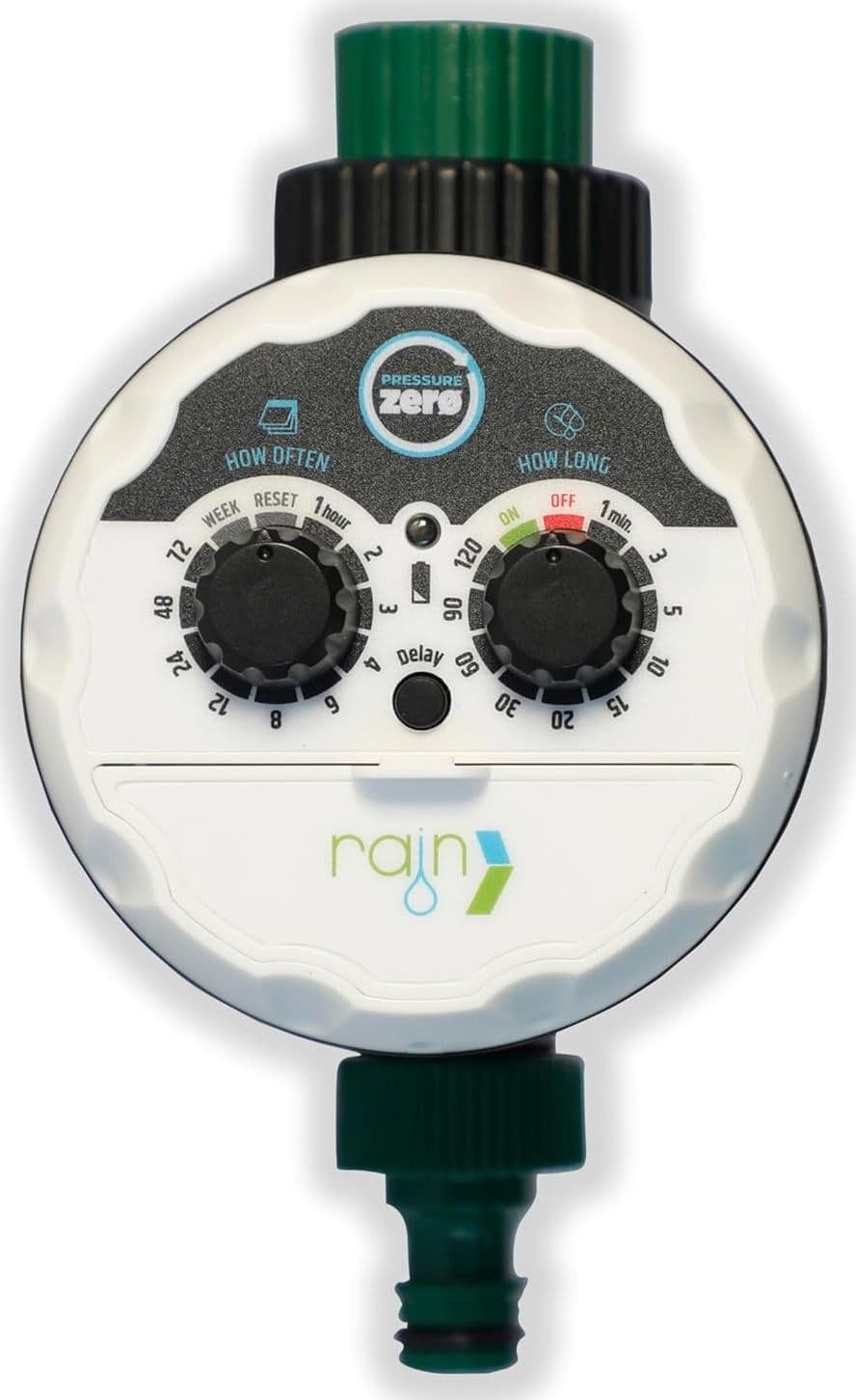 Rain  centralina per irrigazione manuale da rubinetto  attacco 1" F A BATTERIA - 2