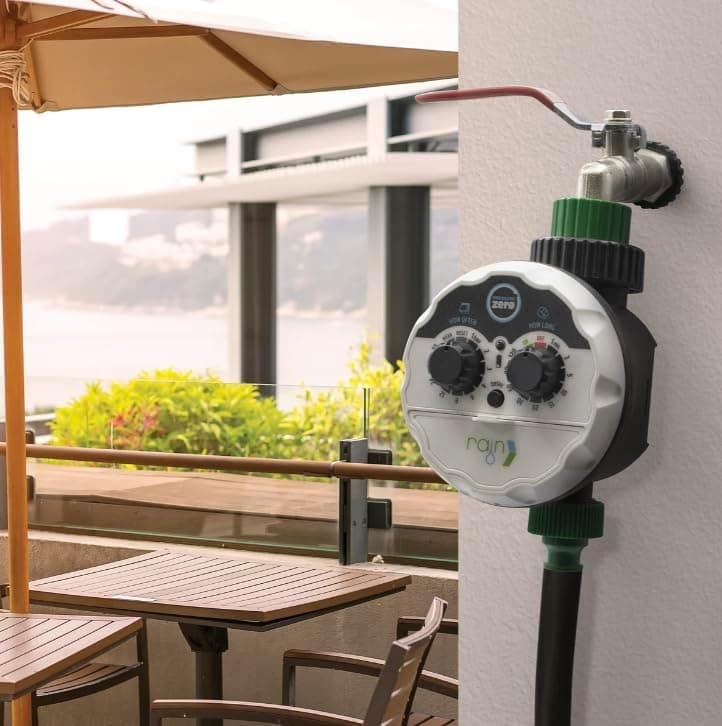 Rain  centralina per irrigazione manuale da rubinetto  attacco 1" F A BATTERIA - 3