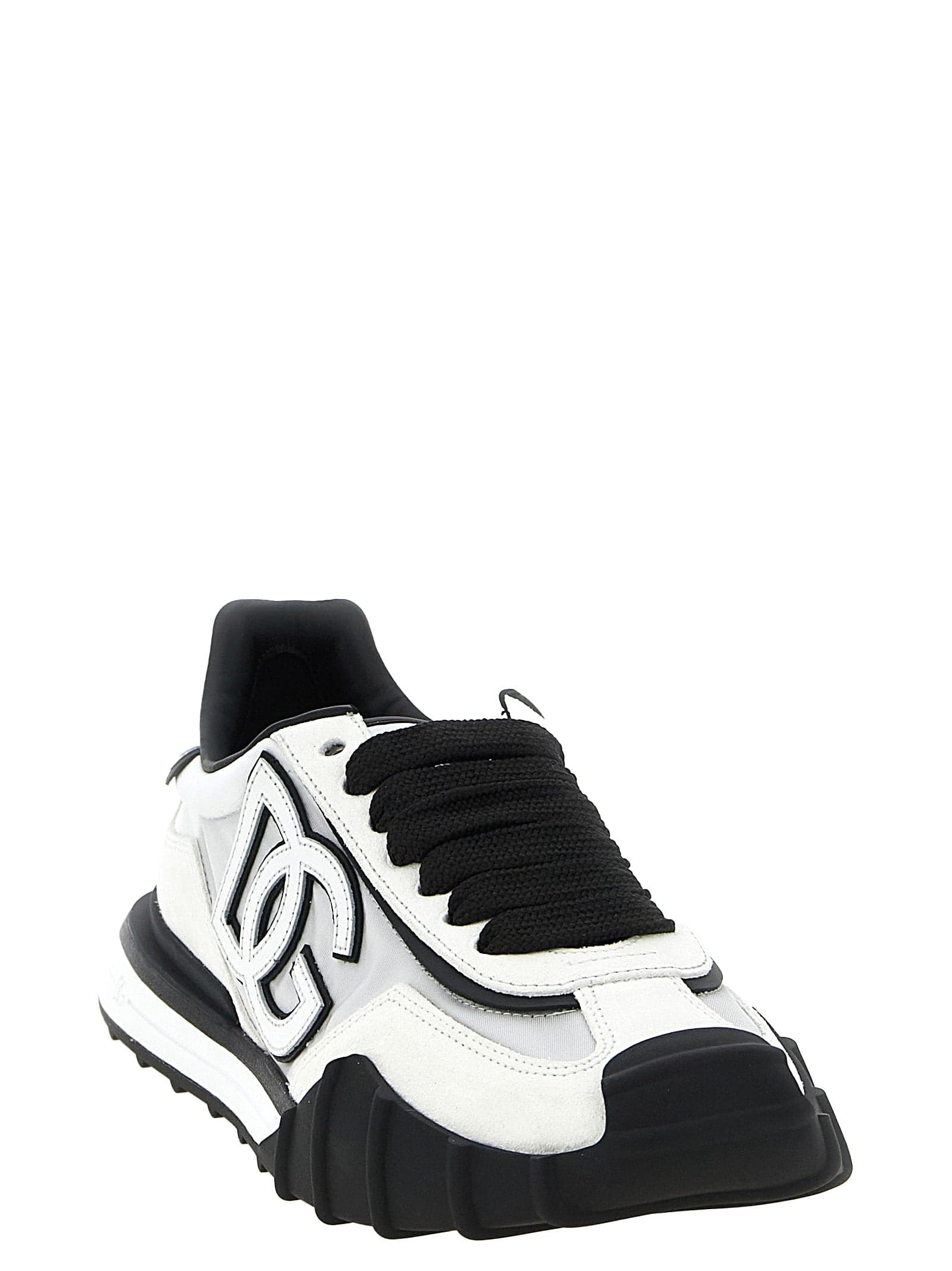 Dolce & Gabbana Bicolor Polyamide Athletic Sneakers - 2