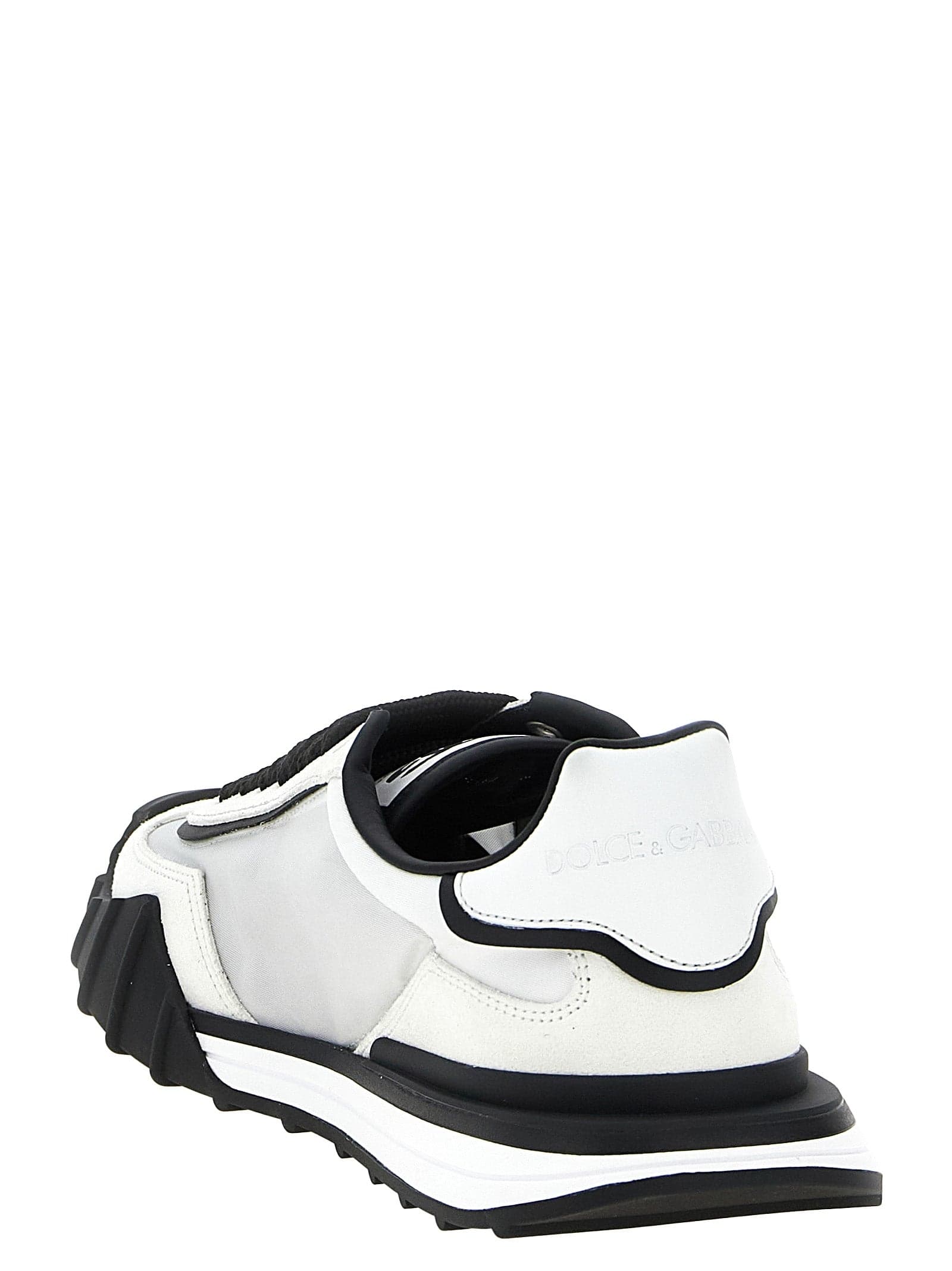 Dolce & Gabbana Bicolor Polyamide Athletic Sneakers - 3