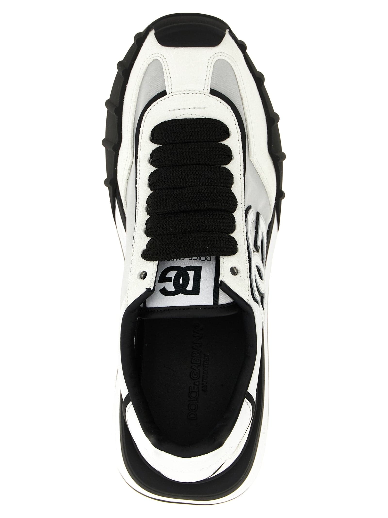 Dolce & Gabbana Bicolor Polyamide Athletic Sneakers - 4