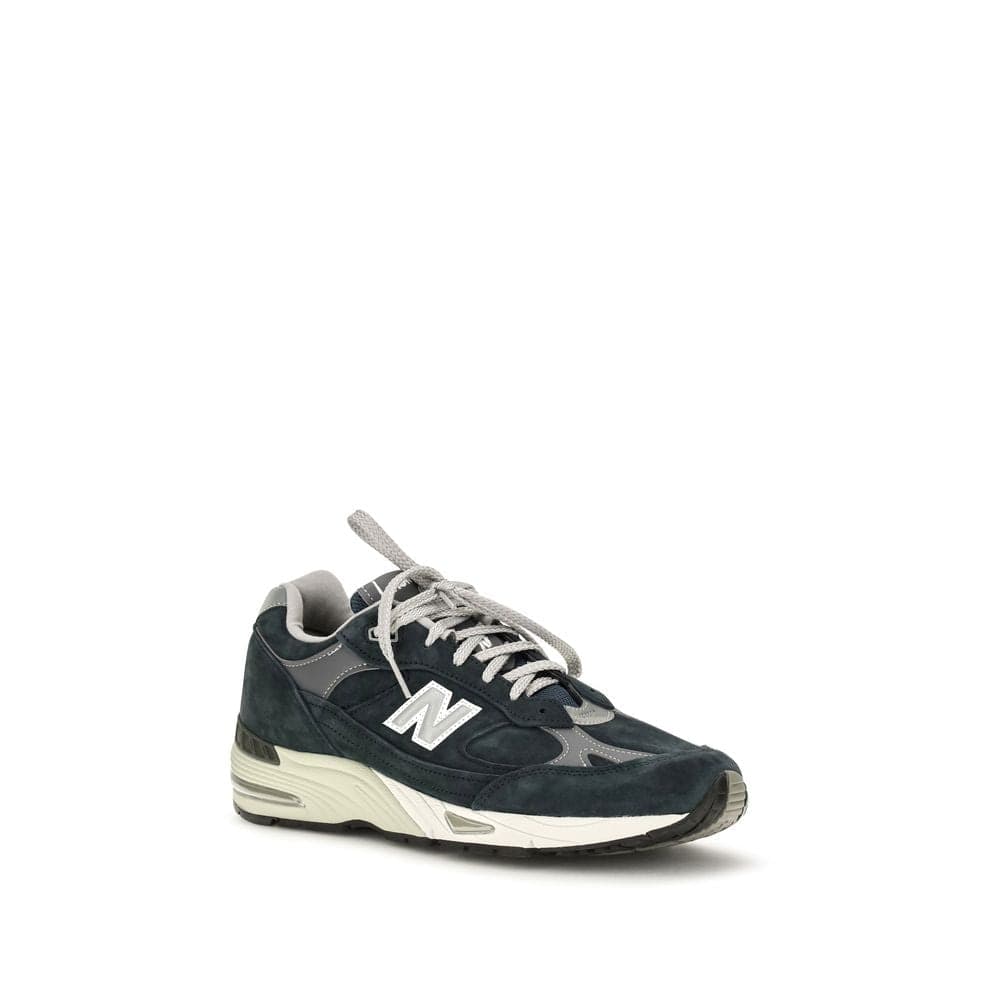 New Balance Blue Suede Leather Athletic Sneakers - 2