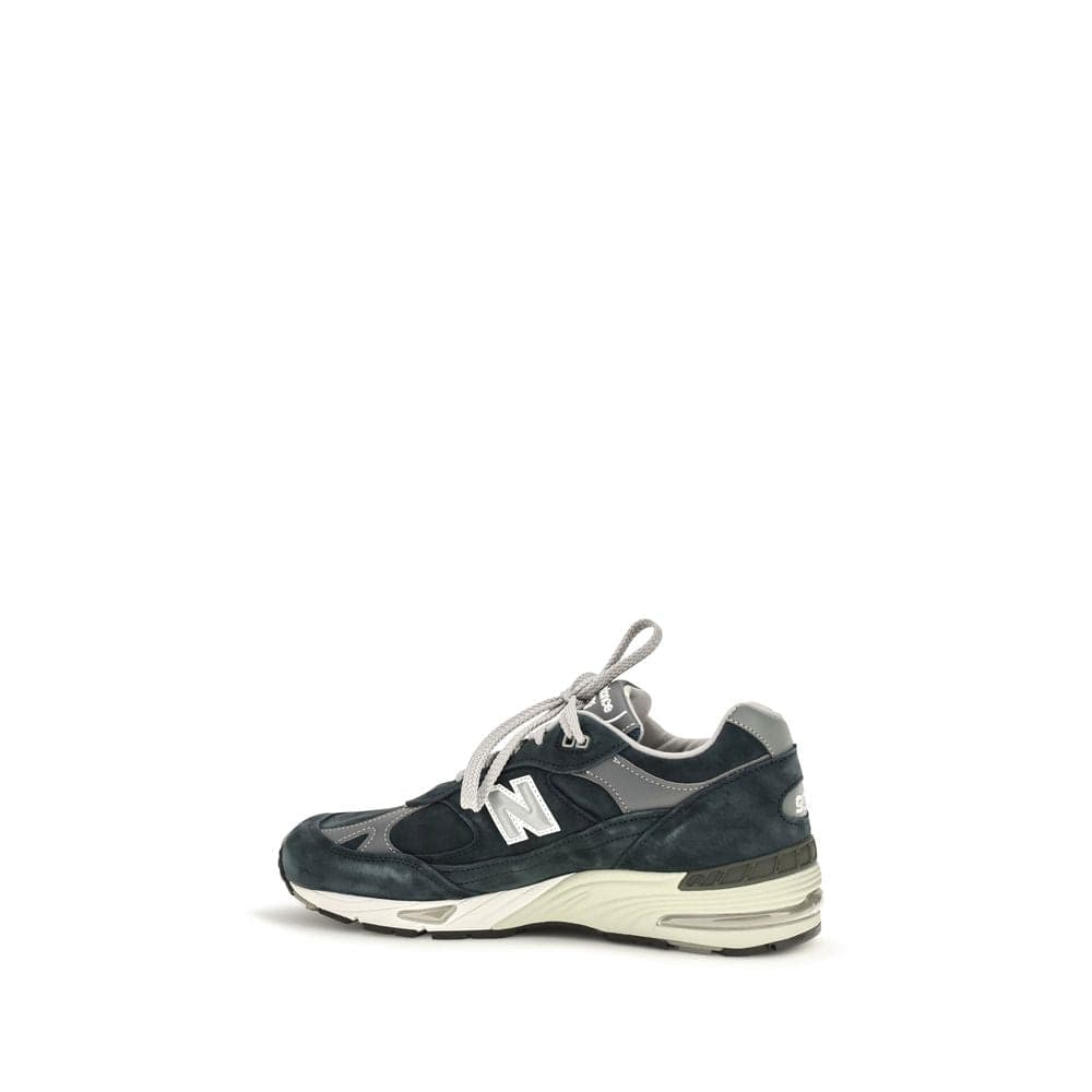 New Balance Blue Suede Leather Athletic Sneakers - 3