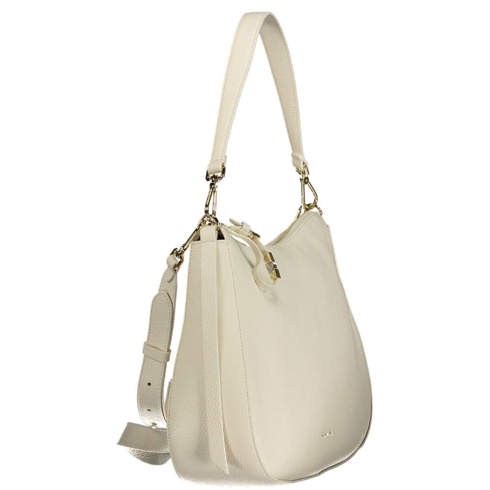 Coccinelle White Leather Women's Bag - 3