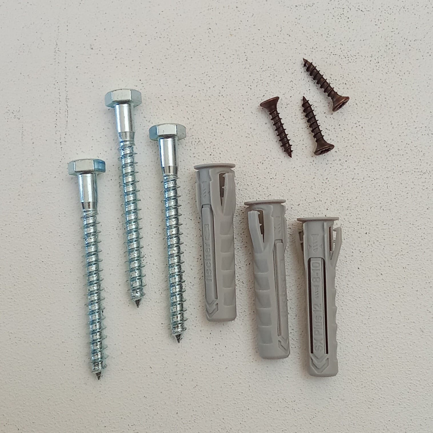 Reggimensola Obelix da 30cm con saetta di rinforzo + fissaggi, staffa zincata pesante tipo cantina - 3
