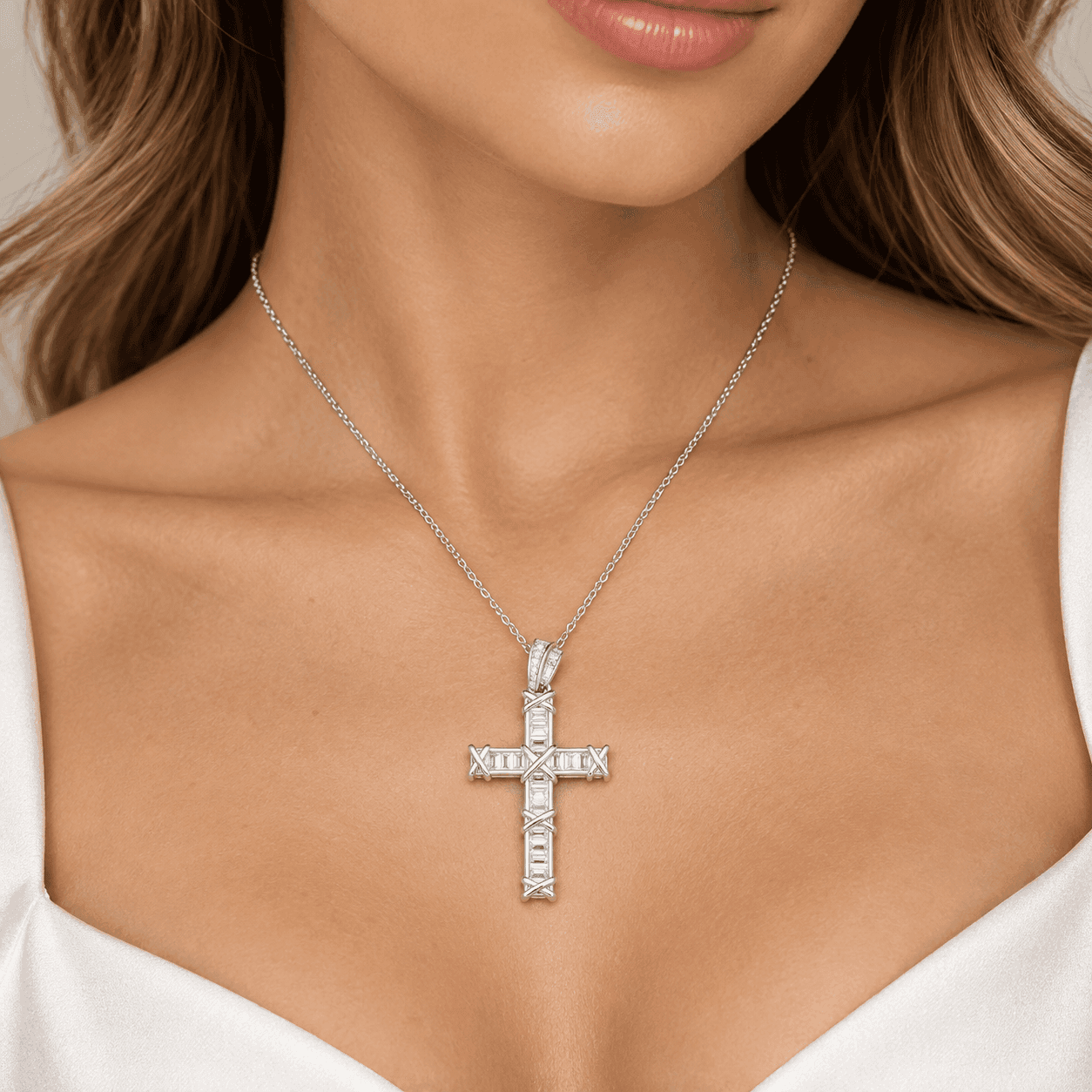Alba Bijoux – Collana Croce Icona - 5