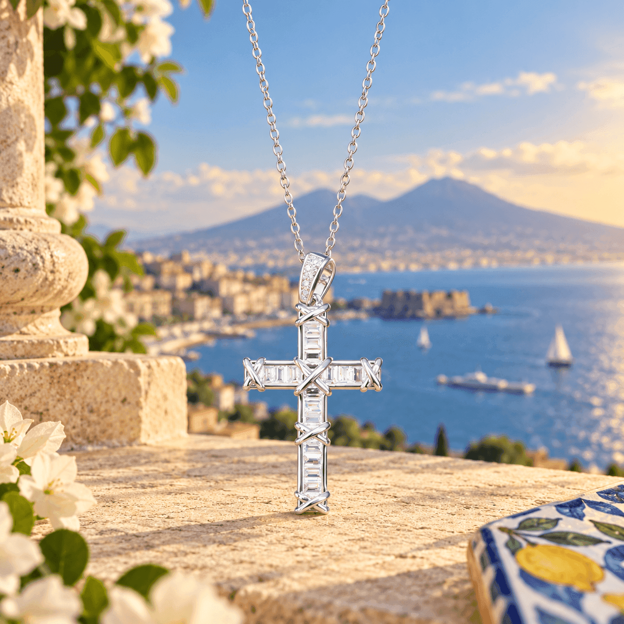 Alba Bijoux – Collana Croce Icona - 6