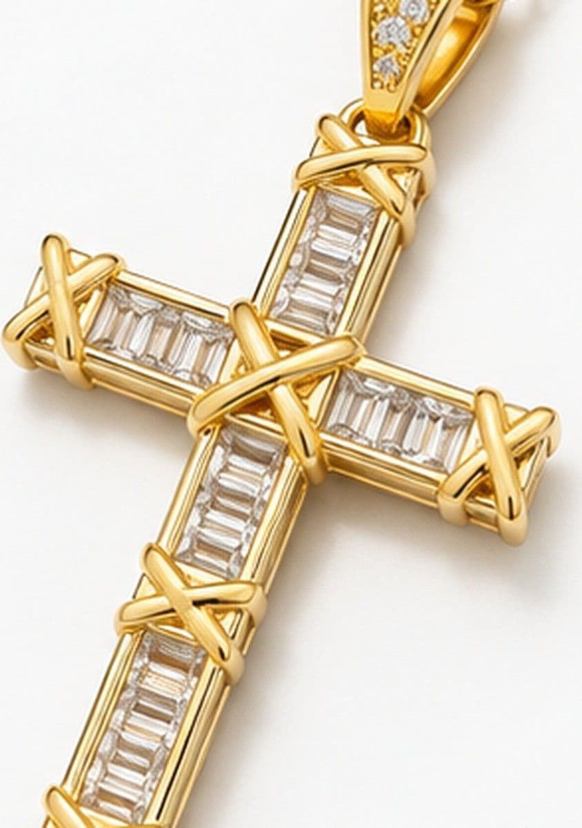 Alba Bijoux – Collana Croce Icona - 7