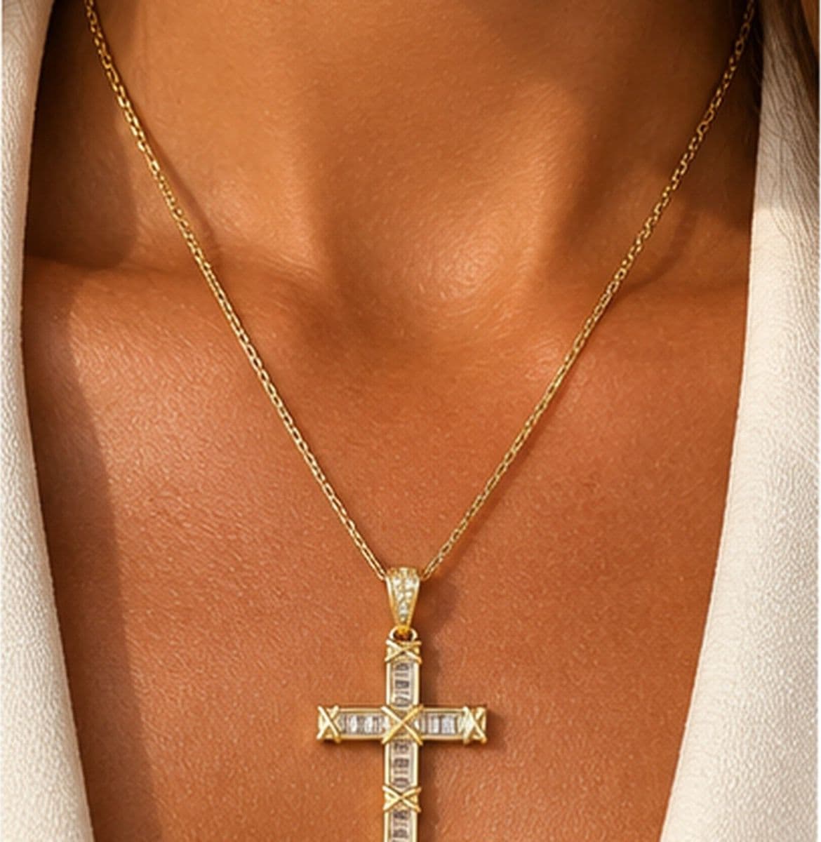 Alba Bijoux – Collana Croce Icona - 8