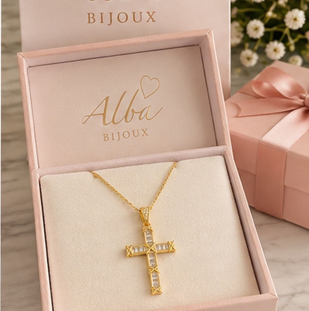 Alba Bijoux – Collana Croce Icona - 10