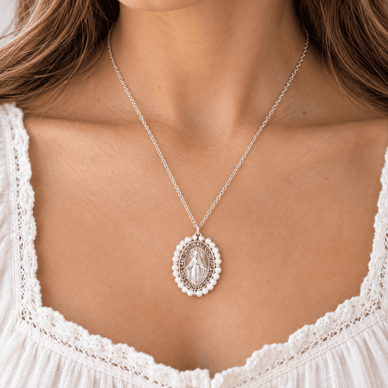 Alba Bijoux – Collana Madonna Perla - 4