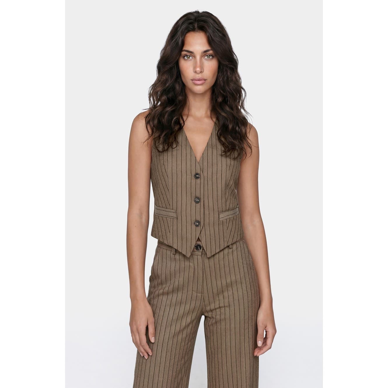 GILET CHEVRON LUREX - 3