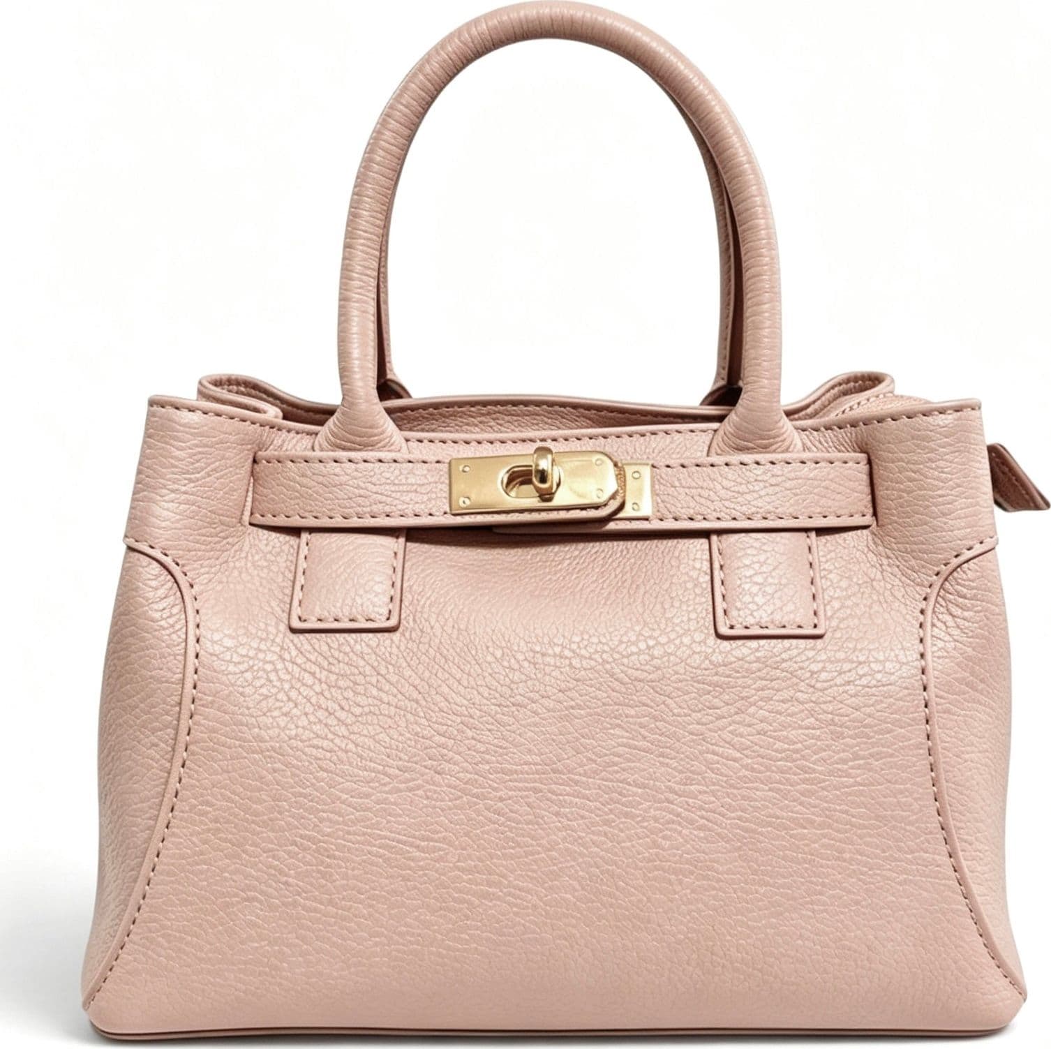Modarno Borsa donna a mano e tracolla "Mia" in vera pelle 26x14x18 cm - 18