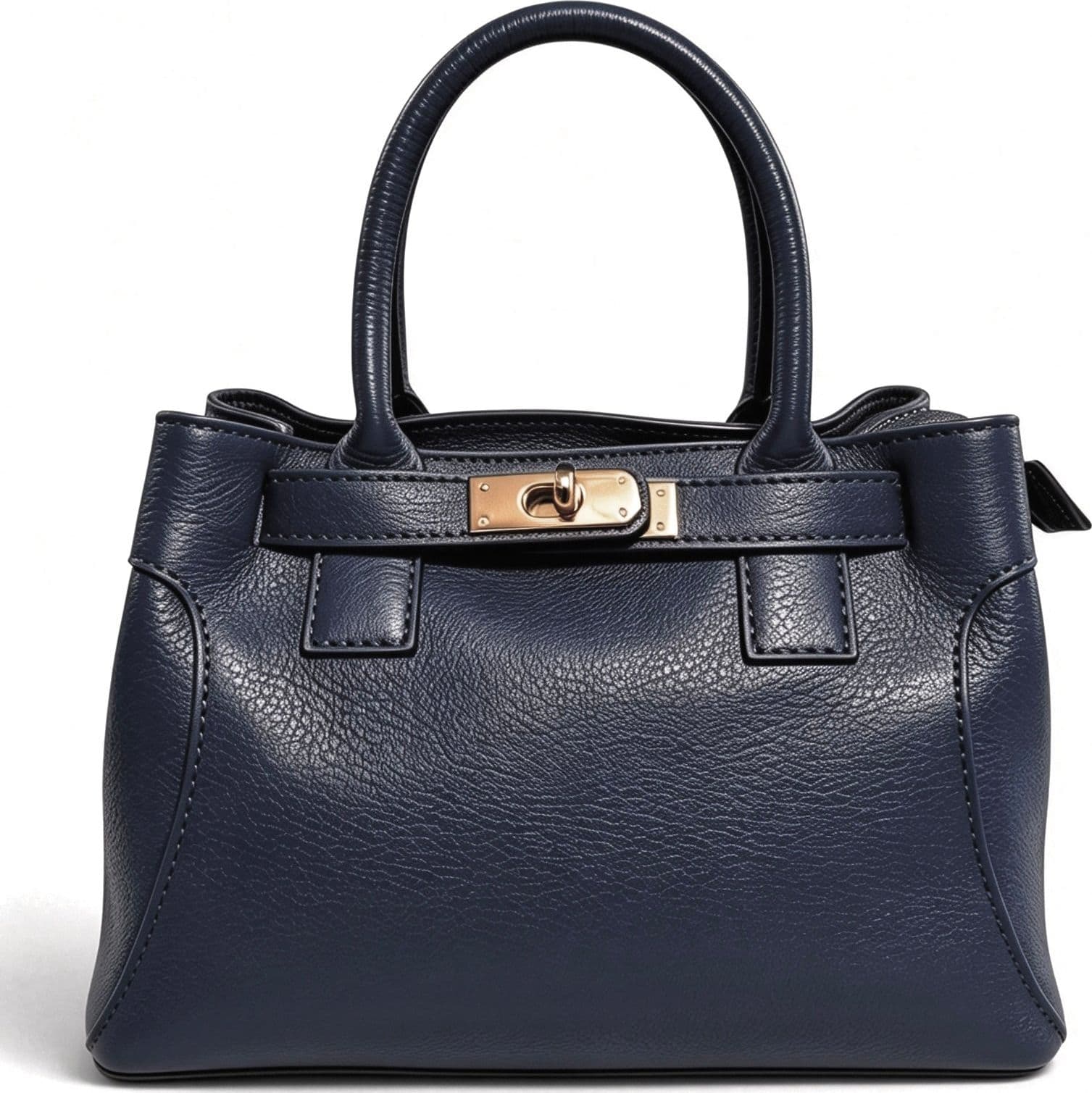 Modarno Borsa donna a mano e tracolla "Mia" in vera pelle 26x14x18 cm - 10