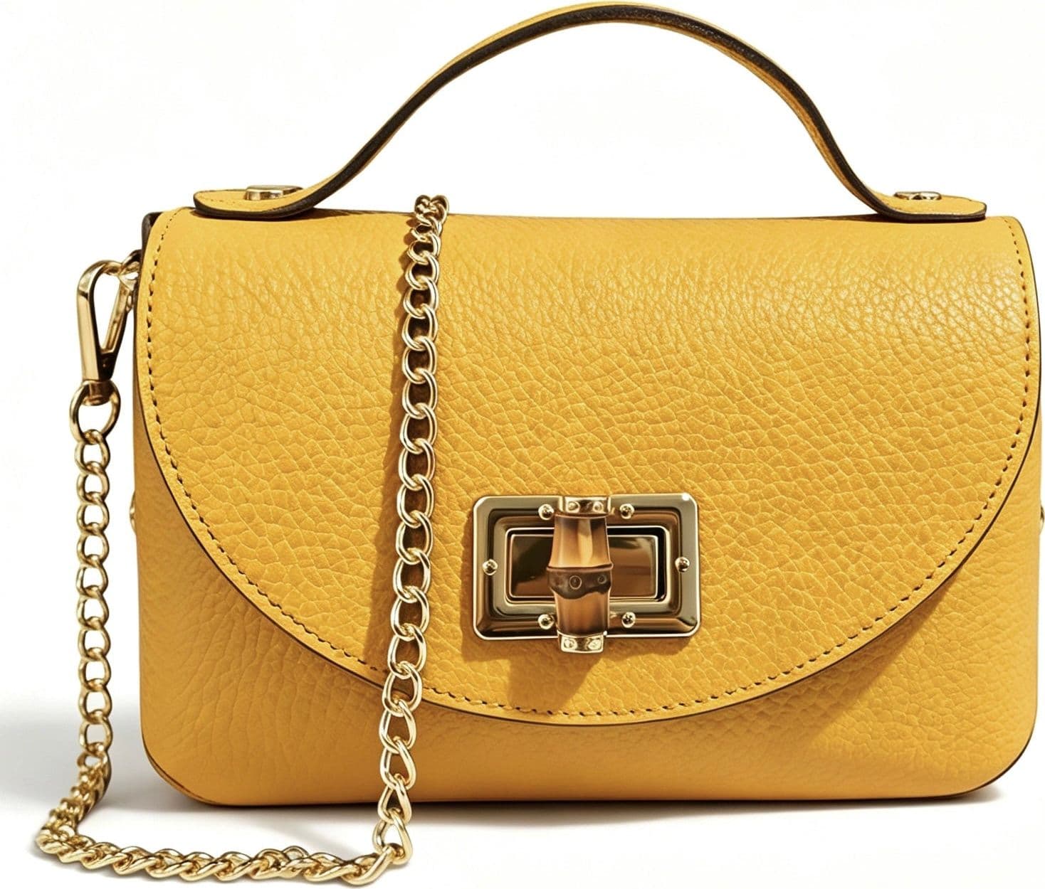 Modarno Borsetta donna Mini Bag in vera pelle 19x9x12 cm - 17