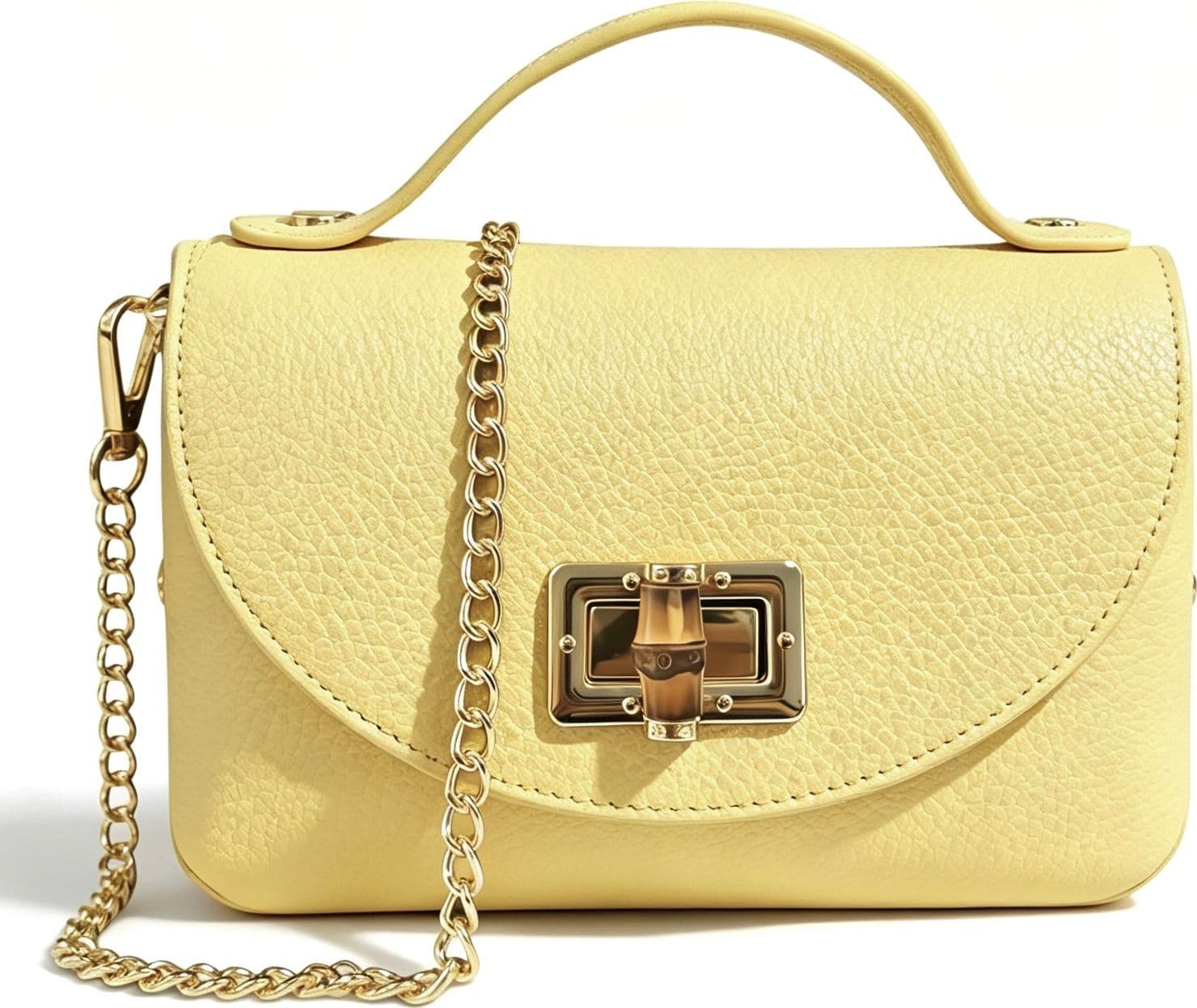 Modarno Borsetta donna Mini Bag in vera pelle 19x9x12 cm - 18