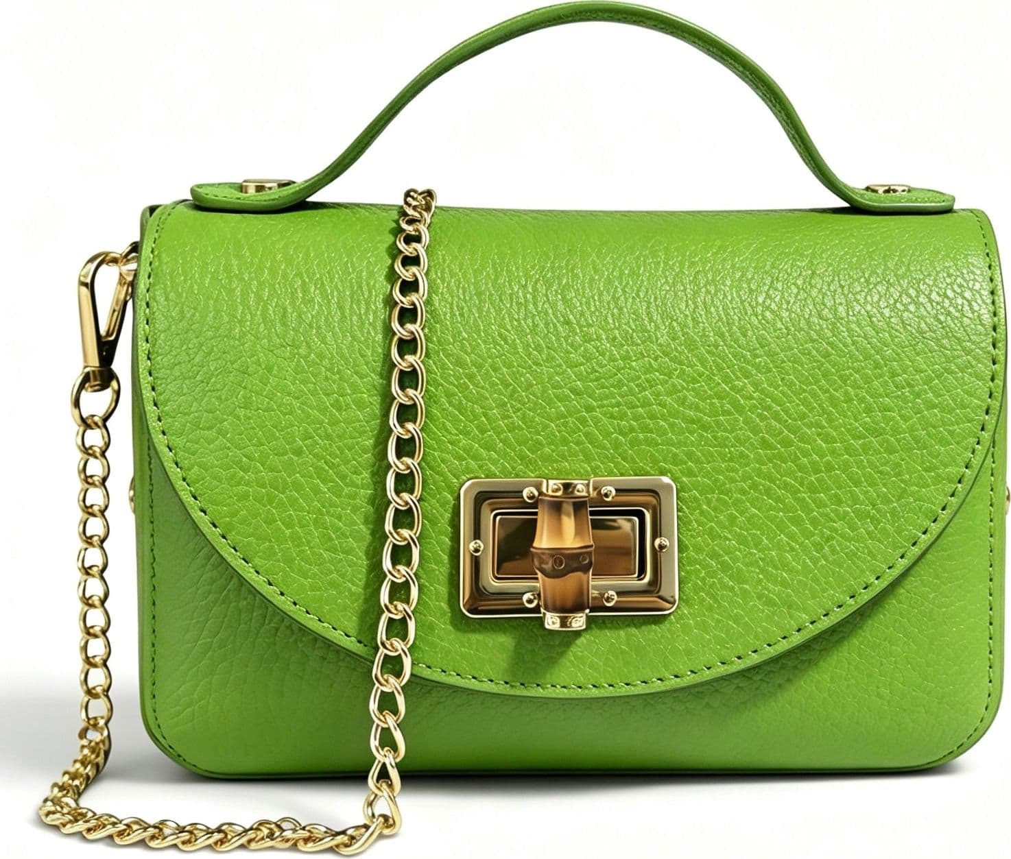 Modarno Borsetta donna Mini Bag in vera pelle 19x9x12 cm - 20