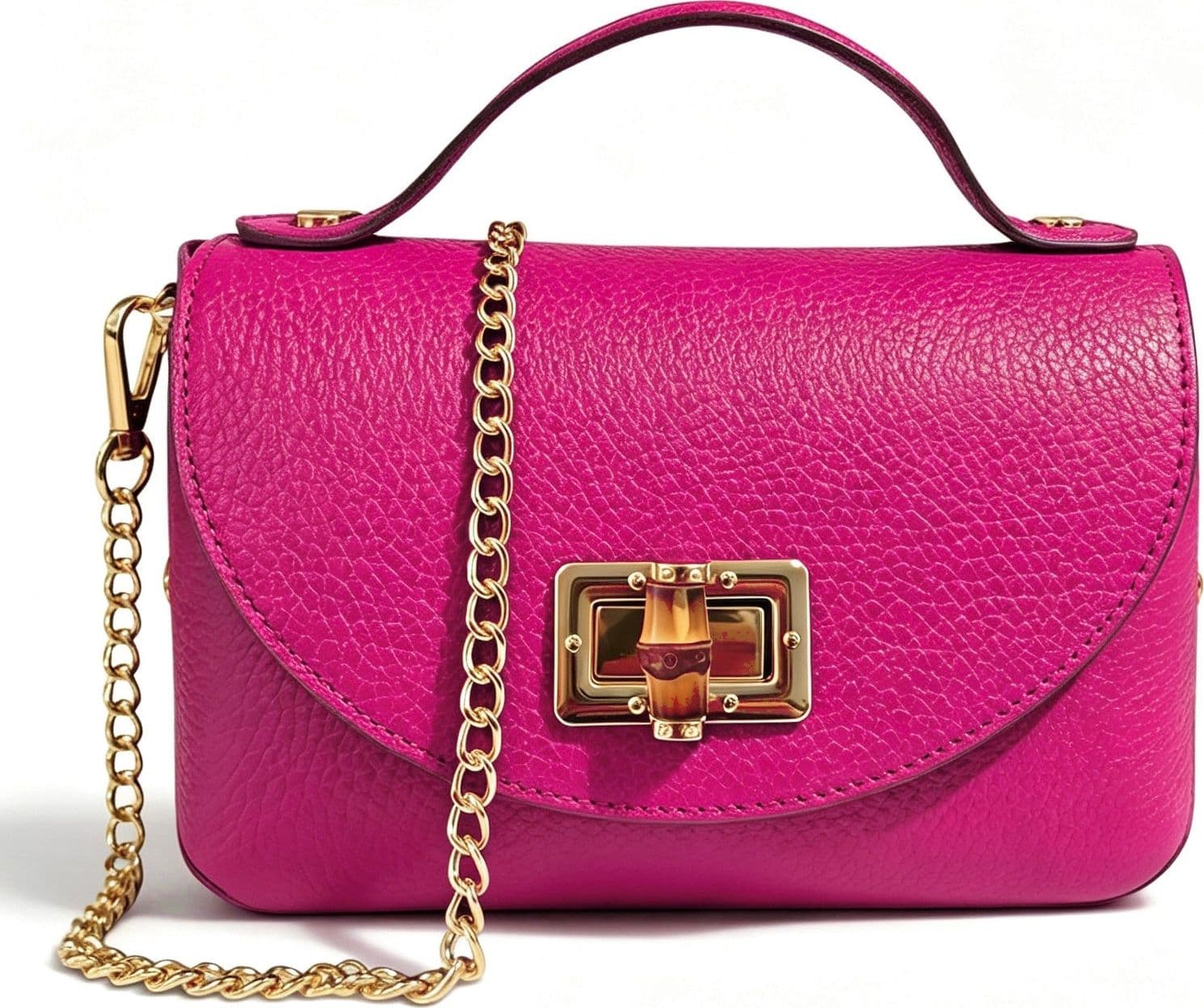 Modarno Borsetta donna Mini Bag in vera pelle 19x9x12 cm - 21