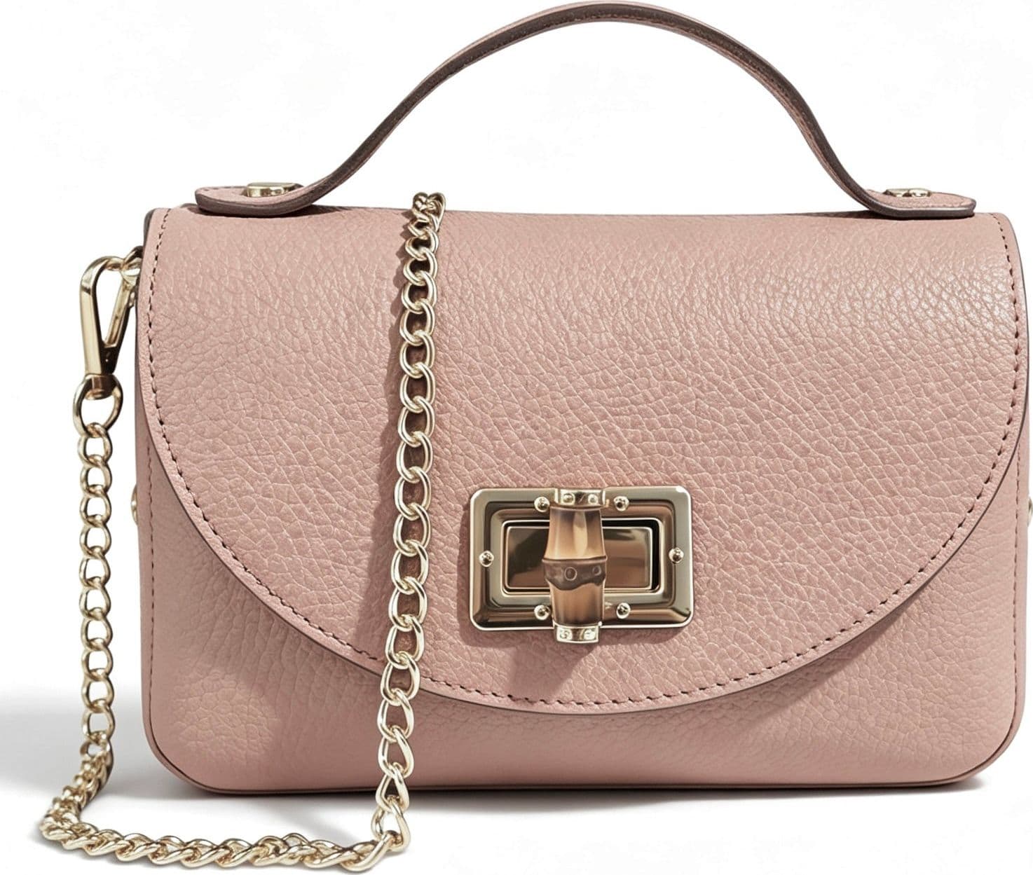 Modarno Borsetta donna Mini Bag in vera pelle 19x9x12 cm - 24