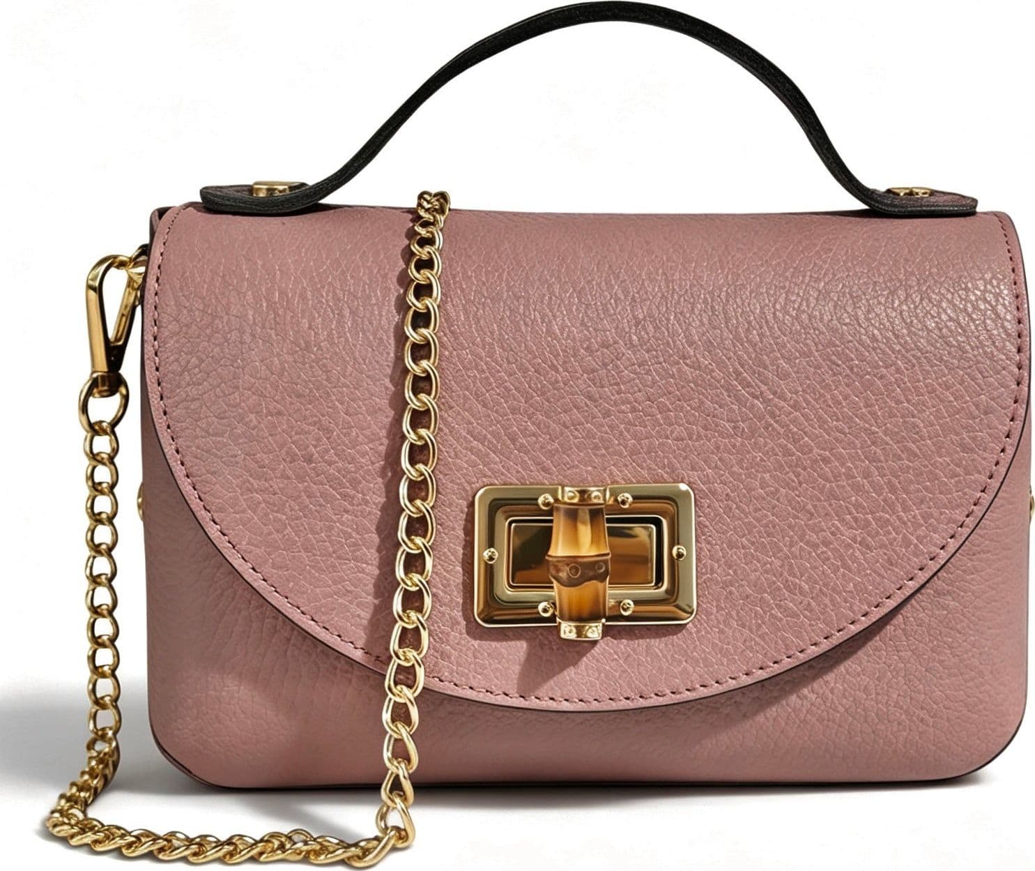 Modarno Borsetta donna Mini Bag in vera pelle 19x9x12 cm - 25