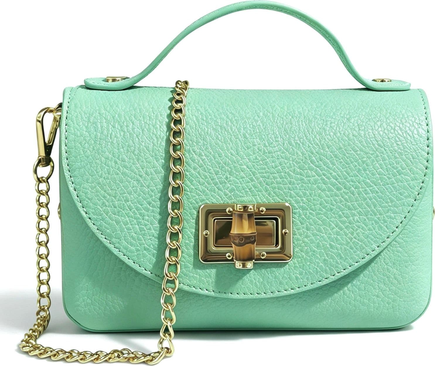 Modarno Borsetta donna Mini Bag in vera pelle 19x9x12 cm - 28