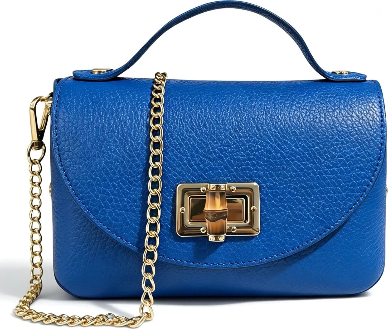 Modarno Borsetta donna Mini Bag in vera pelle 19x9x12 cm - 30