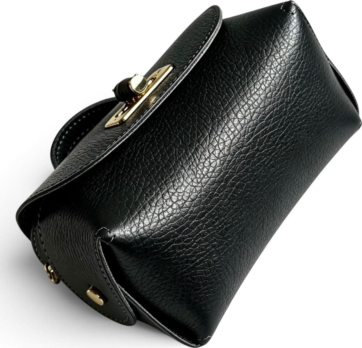 Modarno Borsetta donna Mini Bag in vera pelle 19x9x12 cm - 4