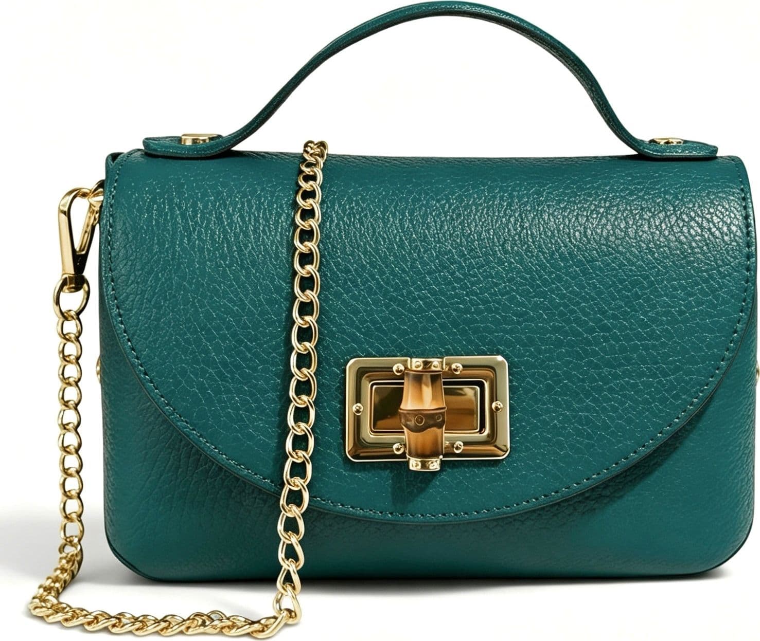 Modarno Borsetta donna Mini Bag in vera pelle 19x9x12 cm - 31