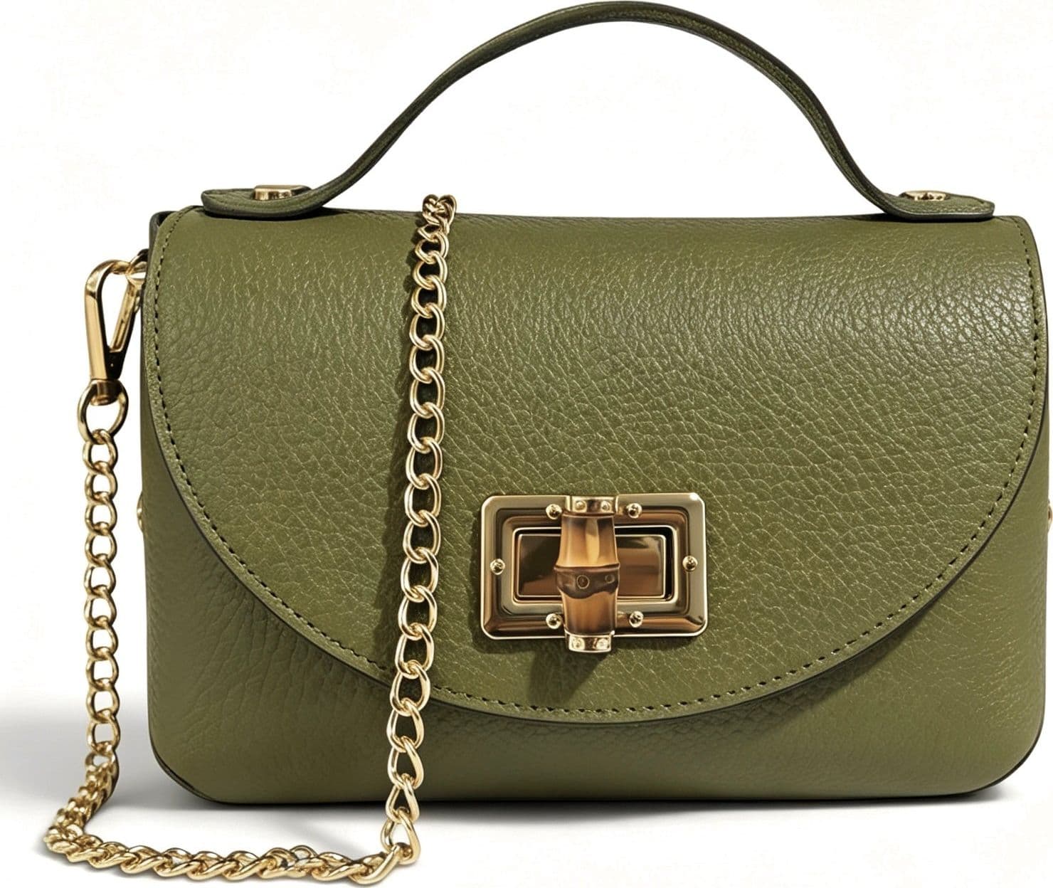 Modarno Borsetta donna Mini Bag in vera pelle 19x9x12 cm - 34