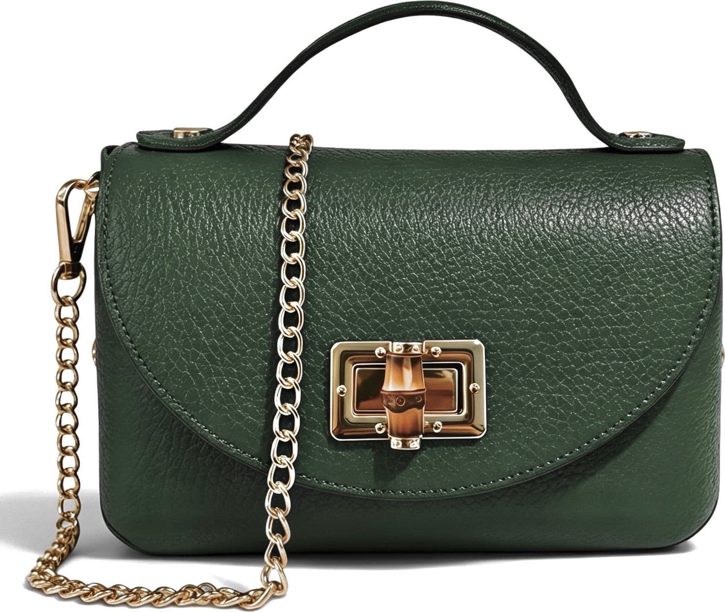 Modarno Borsetta donna Mini Bag in vera pelle 19x9x12 cm - 35
