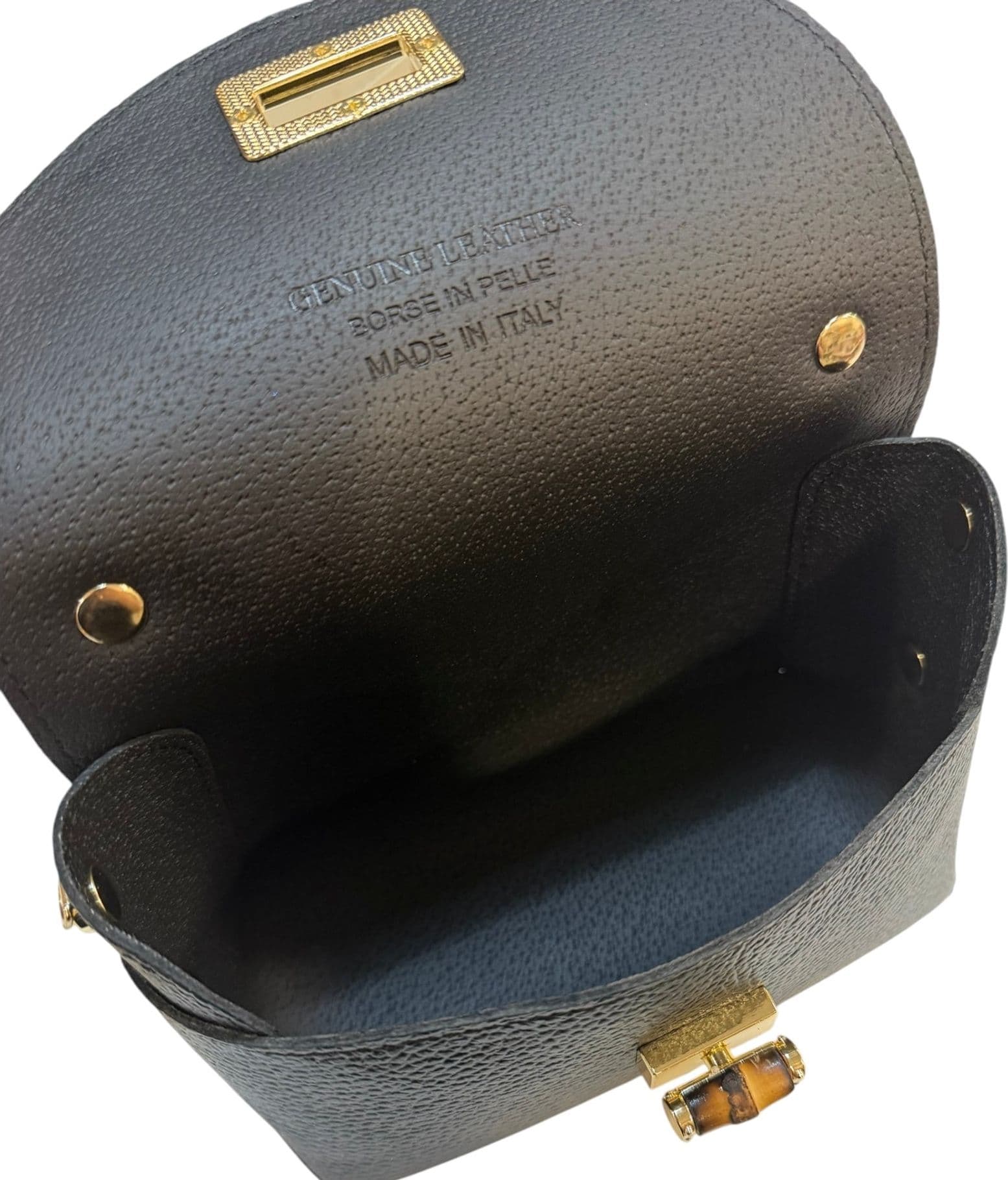 Modarno Borsetta donna Mini Bag in vera pelle 19x9x12 cm - 5