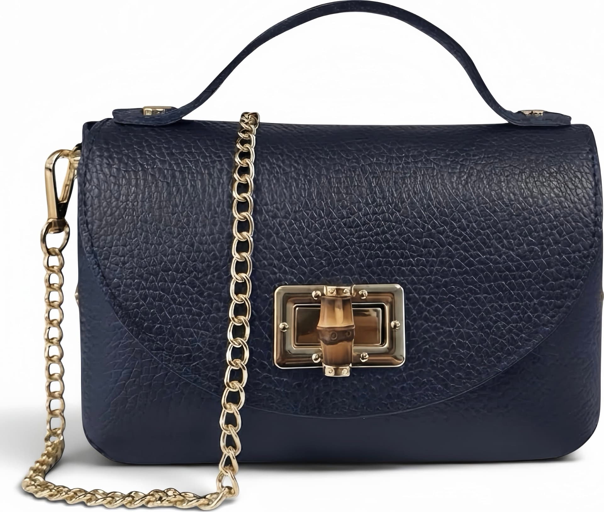 Modarno Borsetta donna Mini Bag in vera pelle 19x9x12 cm - 10