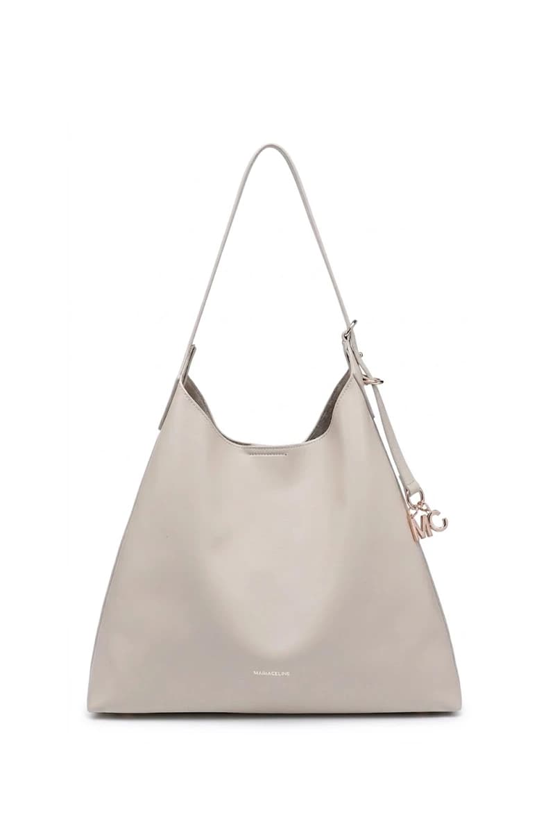 Borsa a spalla hobo in ecopelle Clelia | MARIACELINE - 1