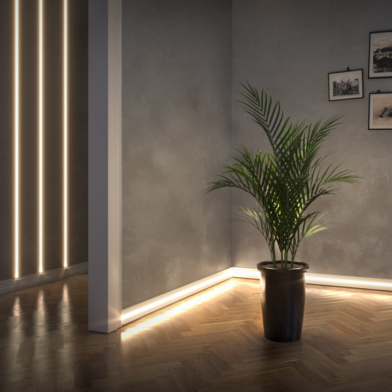 Profilo LED da Incasso per Cartongesso in Polimero 17x100x2700 mm – JX184 – Venduto al Metro Lineare - 11