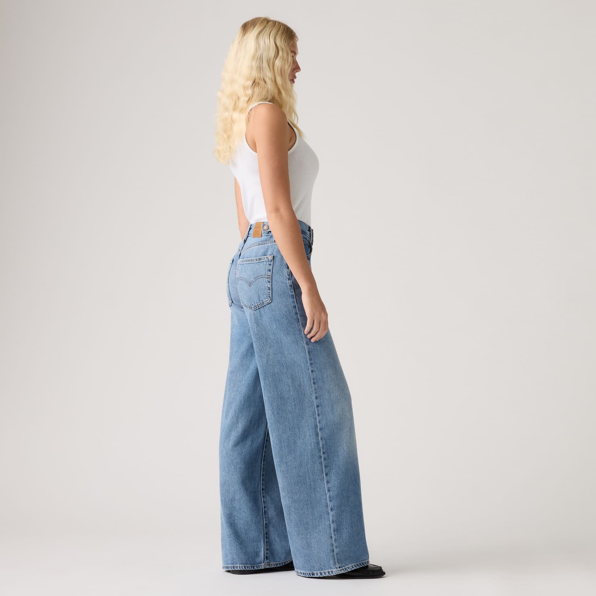Levi's Jeans donna Cinch Lightweight a gamba ampia 0073B0002 - 3
