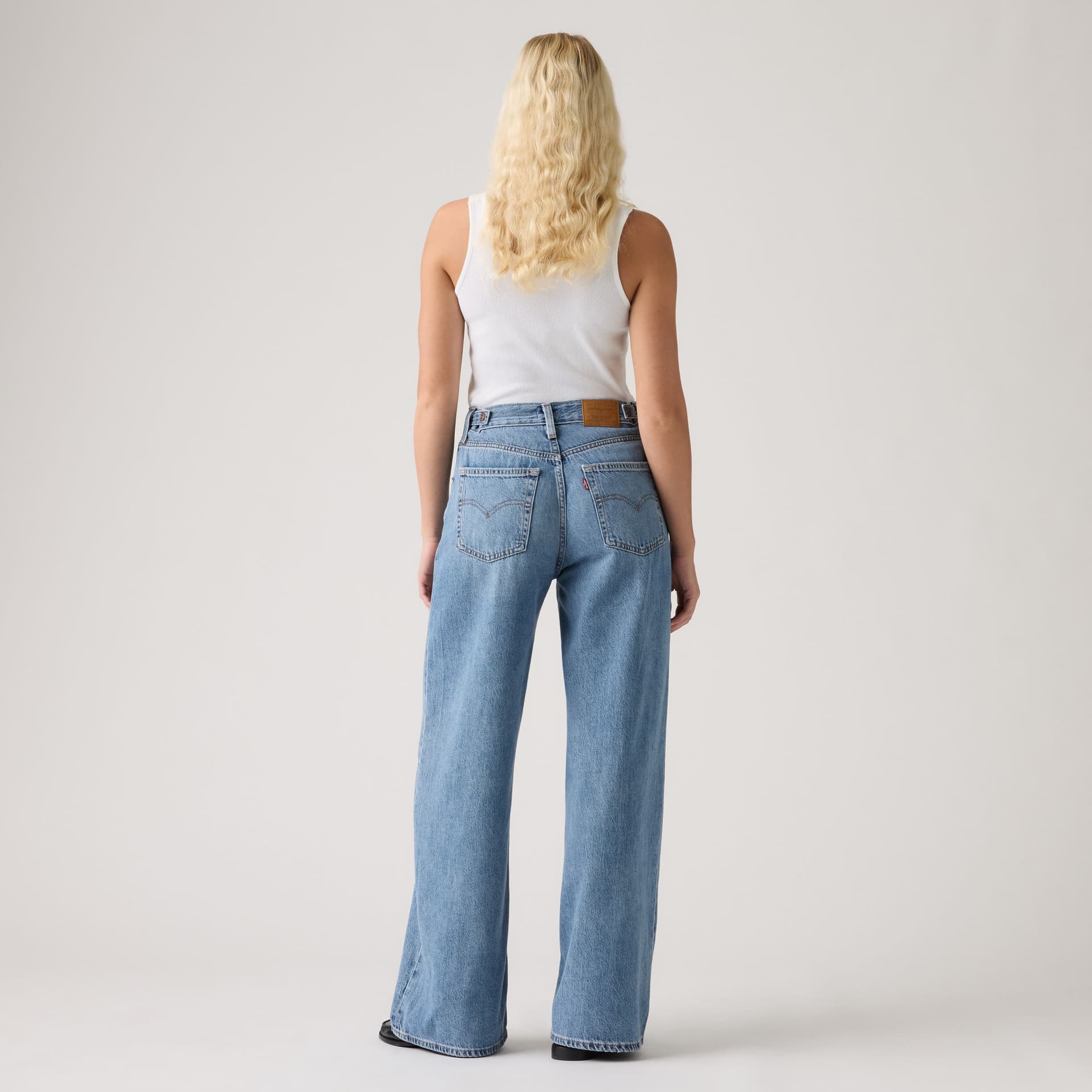 Levi's Jeans donna Cinch Lightweight a gamba ampia 0073B0002 - 4