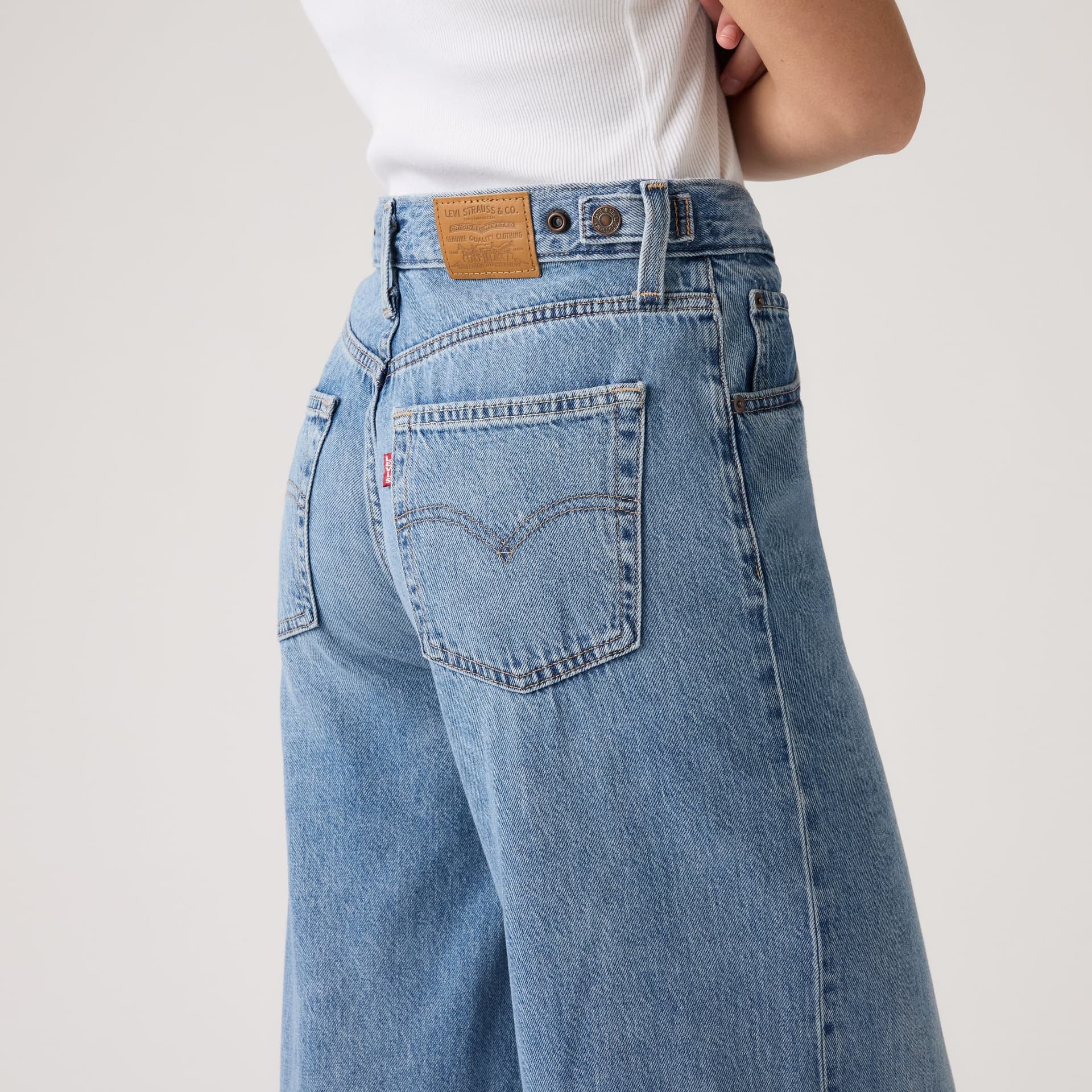 Levi's Jeans donna Cinch Lightweight a gamba ampia 0073B0002 - 6