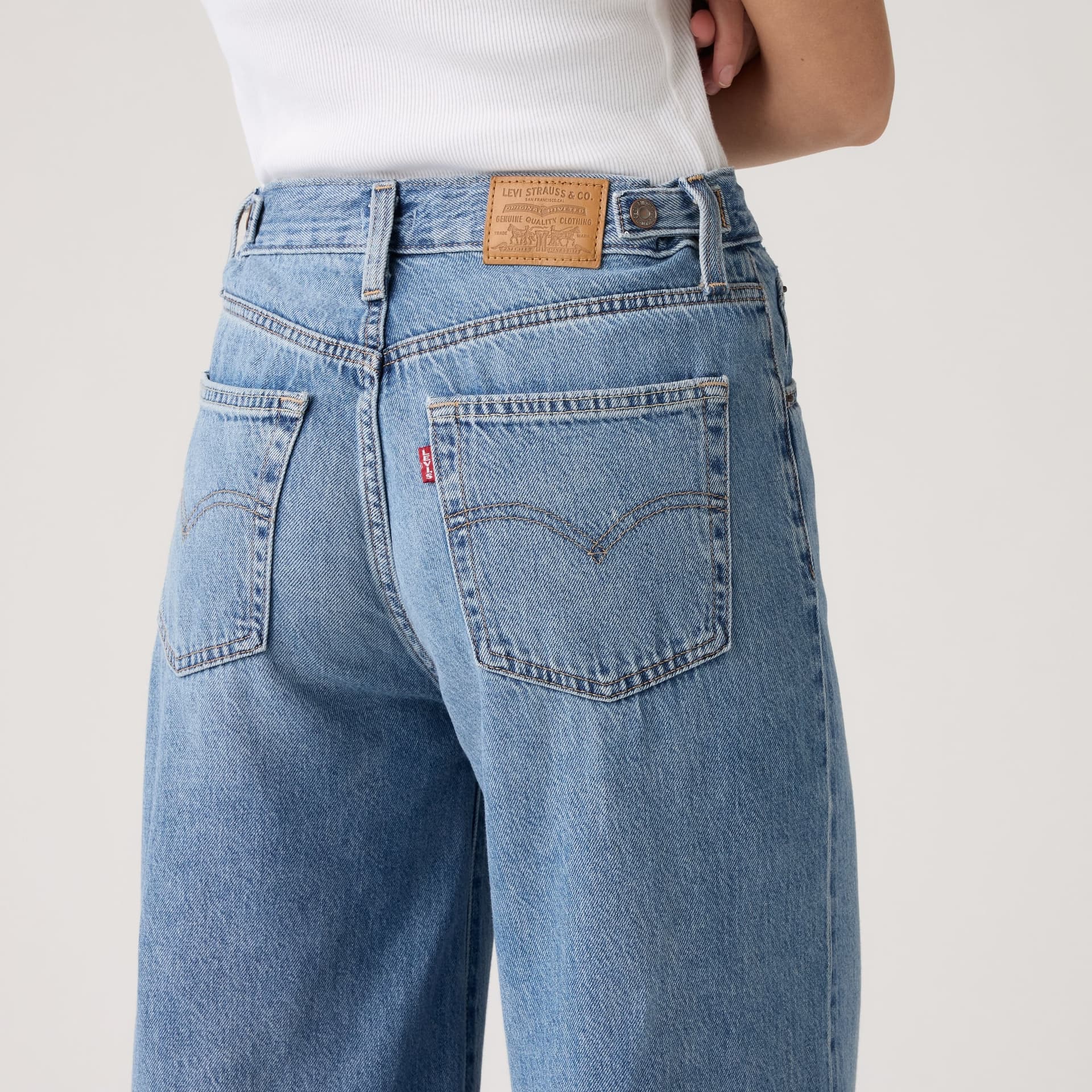 Levi's Jeans donna Cinch Lightweight a gamba ampia 0073B0002 - 7