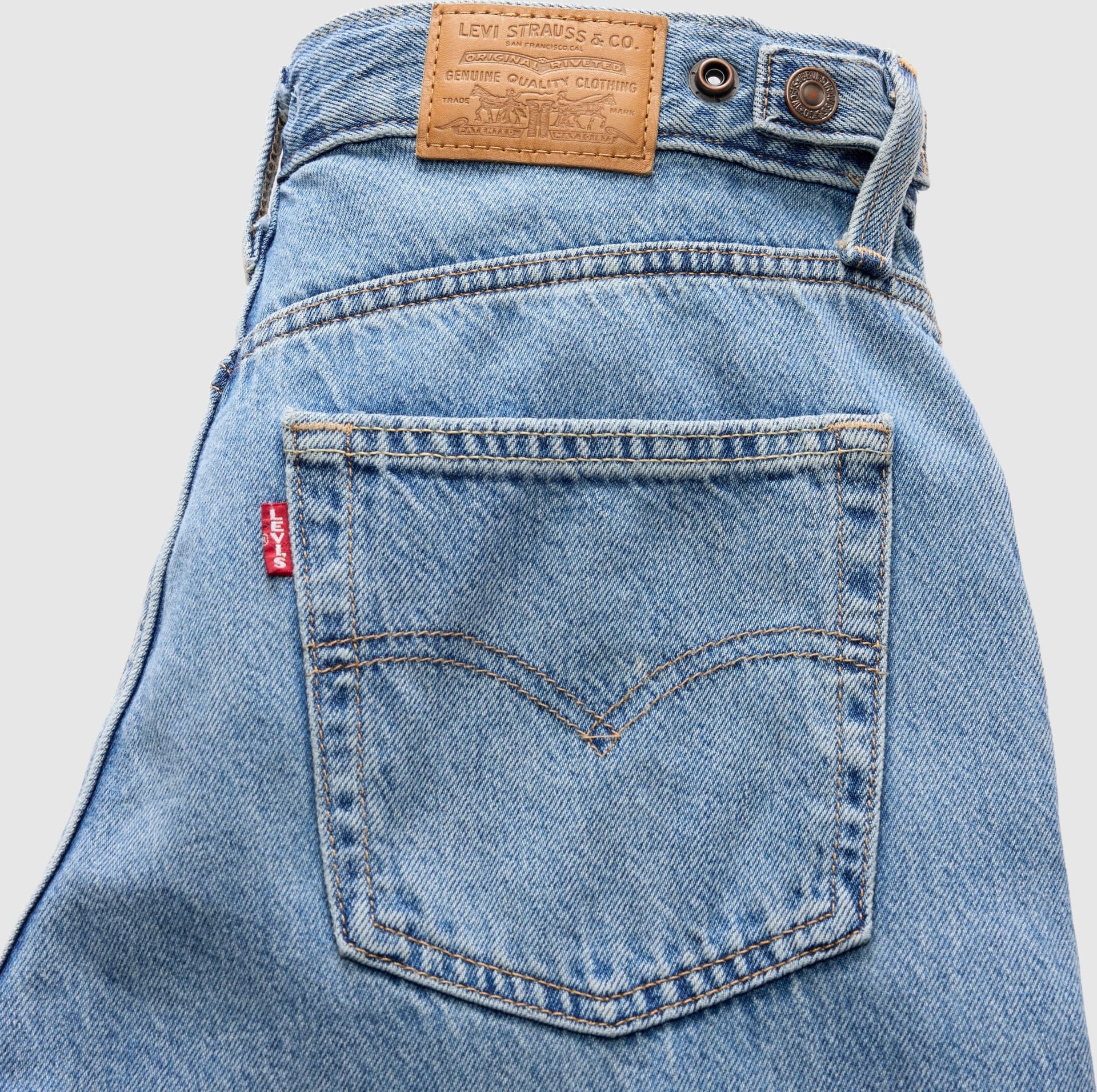 Levi's Jeans donna Cinch Lightweight a gamba ampia 0073B0002 - 9