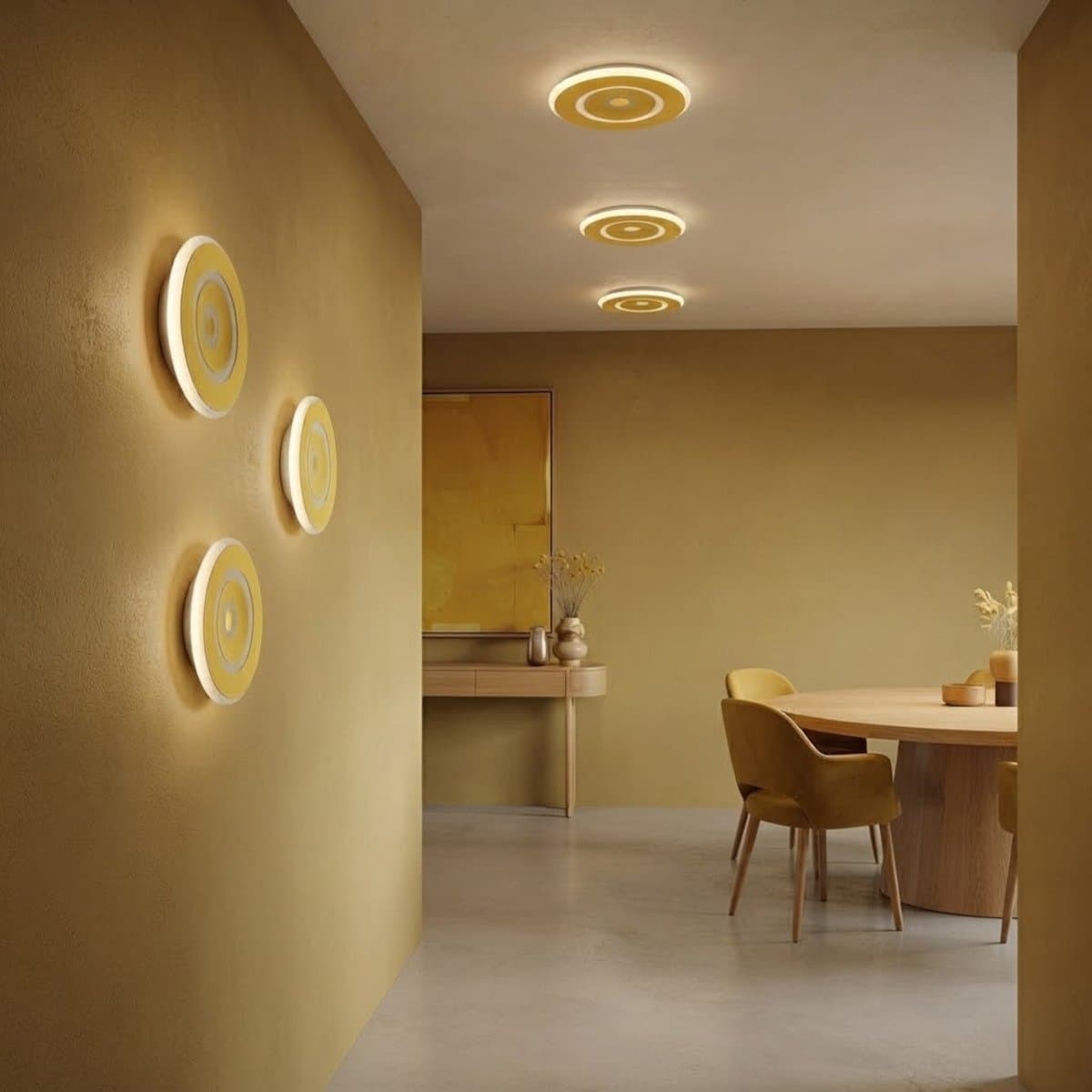 Plafoniera led Promoluce LOOP T20 Full CCT metallo metacrilato - 11