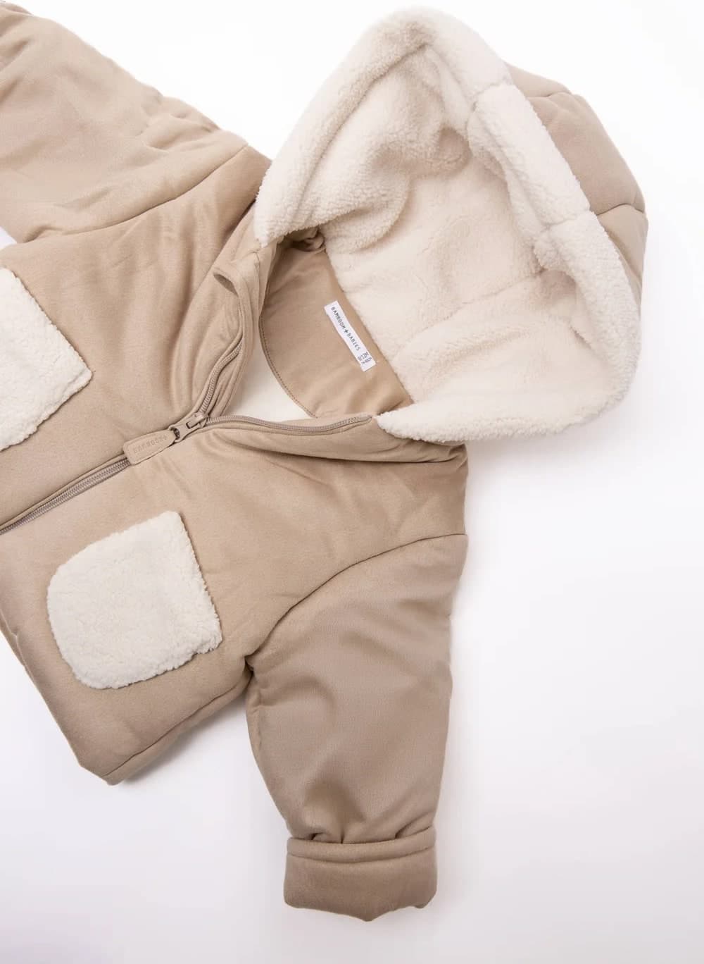 Giacca bimba con Tasche Bamboom Teddy – Safari, 12 - 18 Mesi