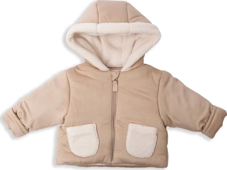 Giacca bimba con Tasche Bamboom Teddy – Safari, 12 - 18 Mesi