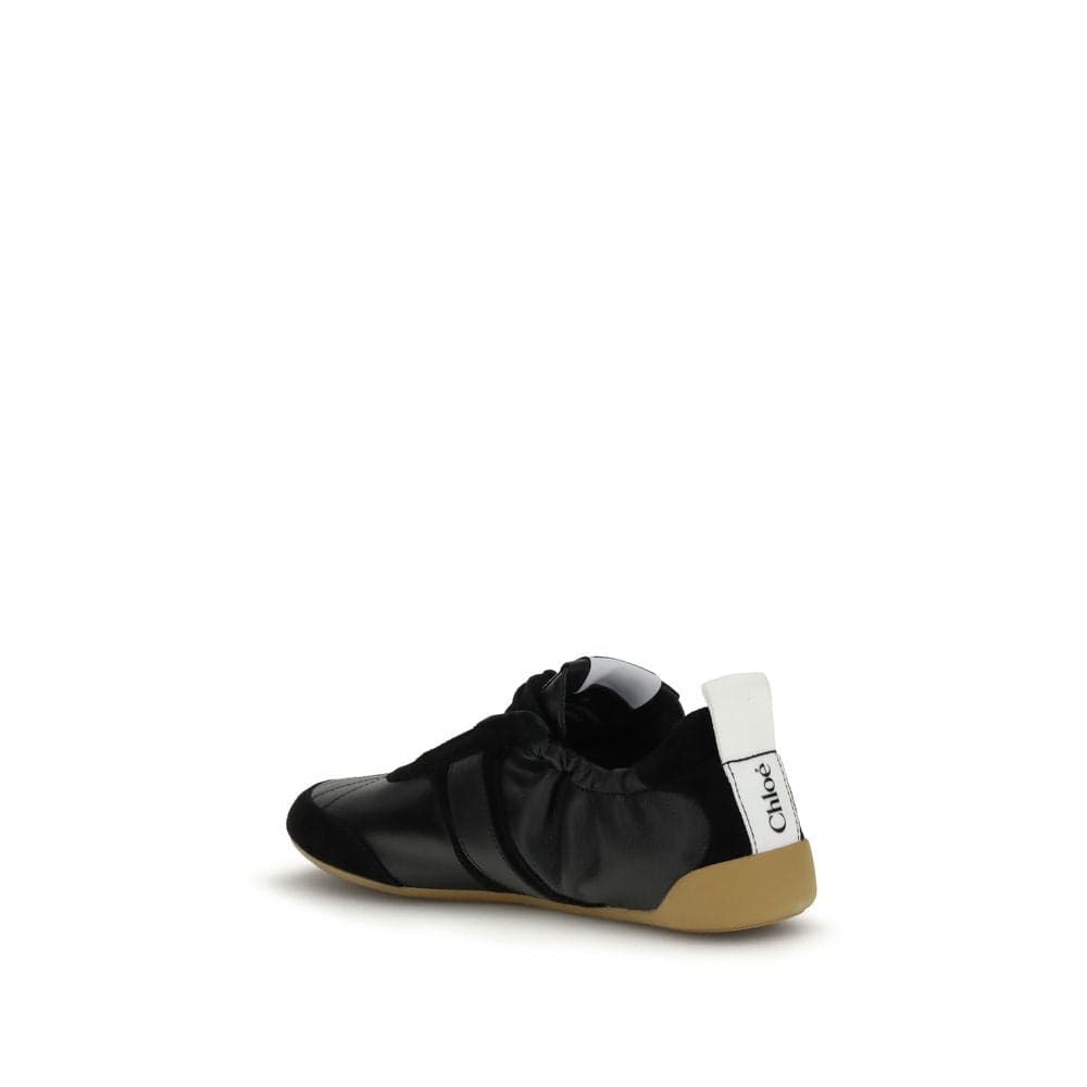 Chloé Black Goatskin Athletic Sneakers - 3