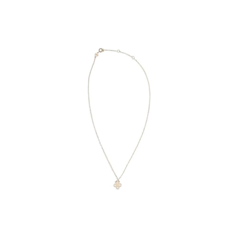 Tory Burch Gold Brass Necklace - 2