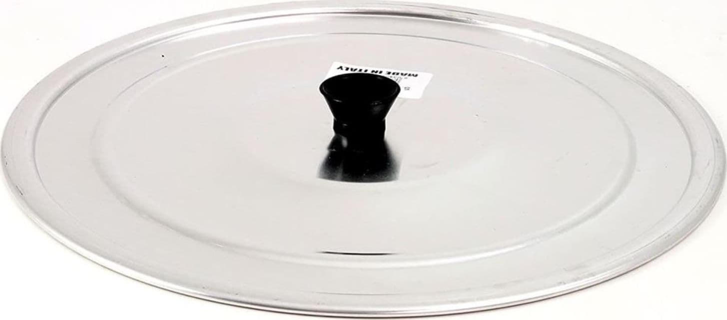Coperchio in alluminio per caldare caldaia pentola con pomolo - ø cm. 70 - 3