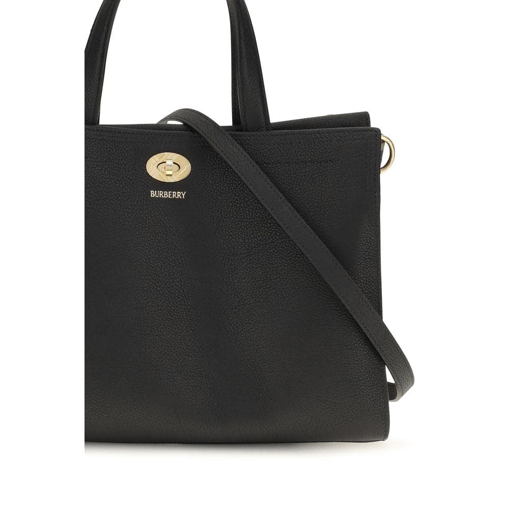 Burberry Black Cotton Handbag - 4