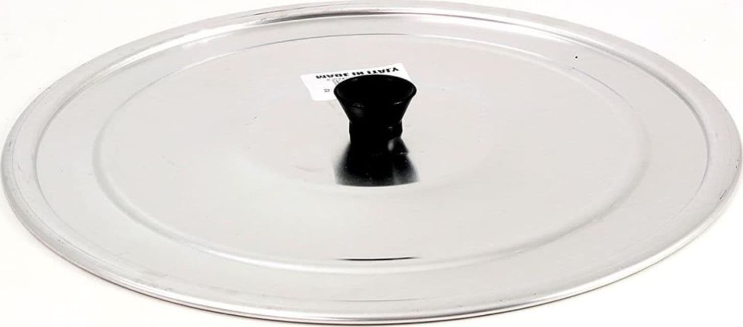 Coperchio in alluminio per caldare caldaia pentola con pomolo - ø cm. 44 - 3